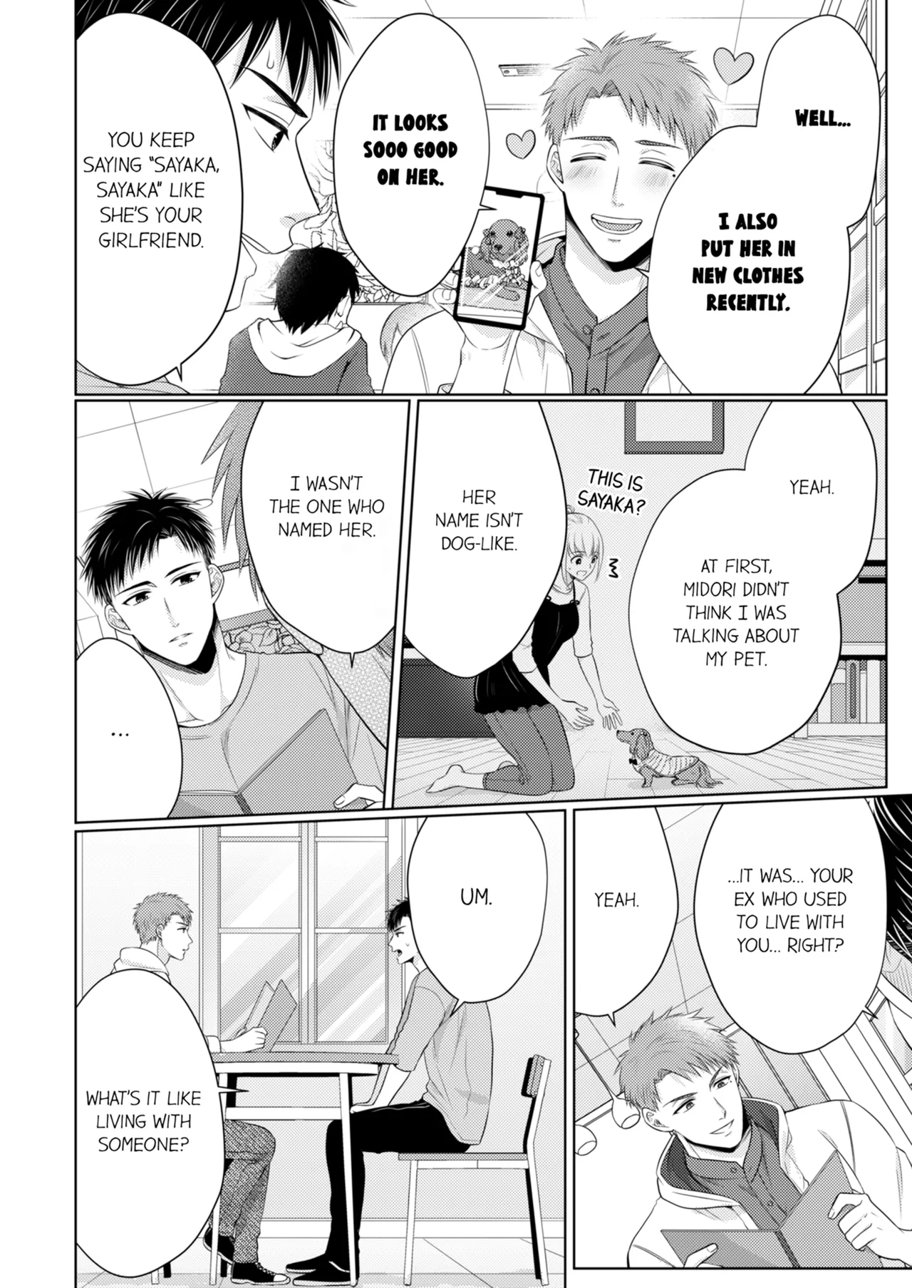 Yubisaki Kara Honki no Netsujō ～ Chara Otoko Shōbōshi wa Massuguna me de Watashi o Daita ～ Chapter 8-11 - page 203