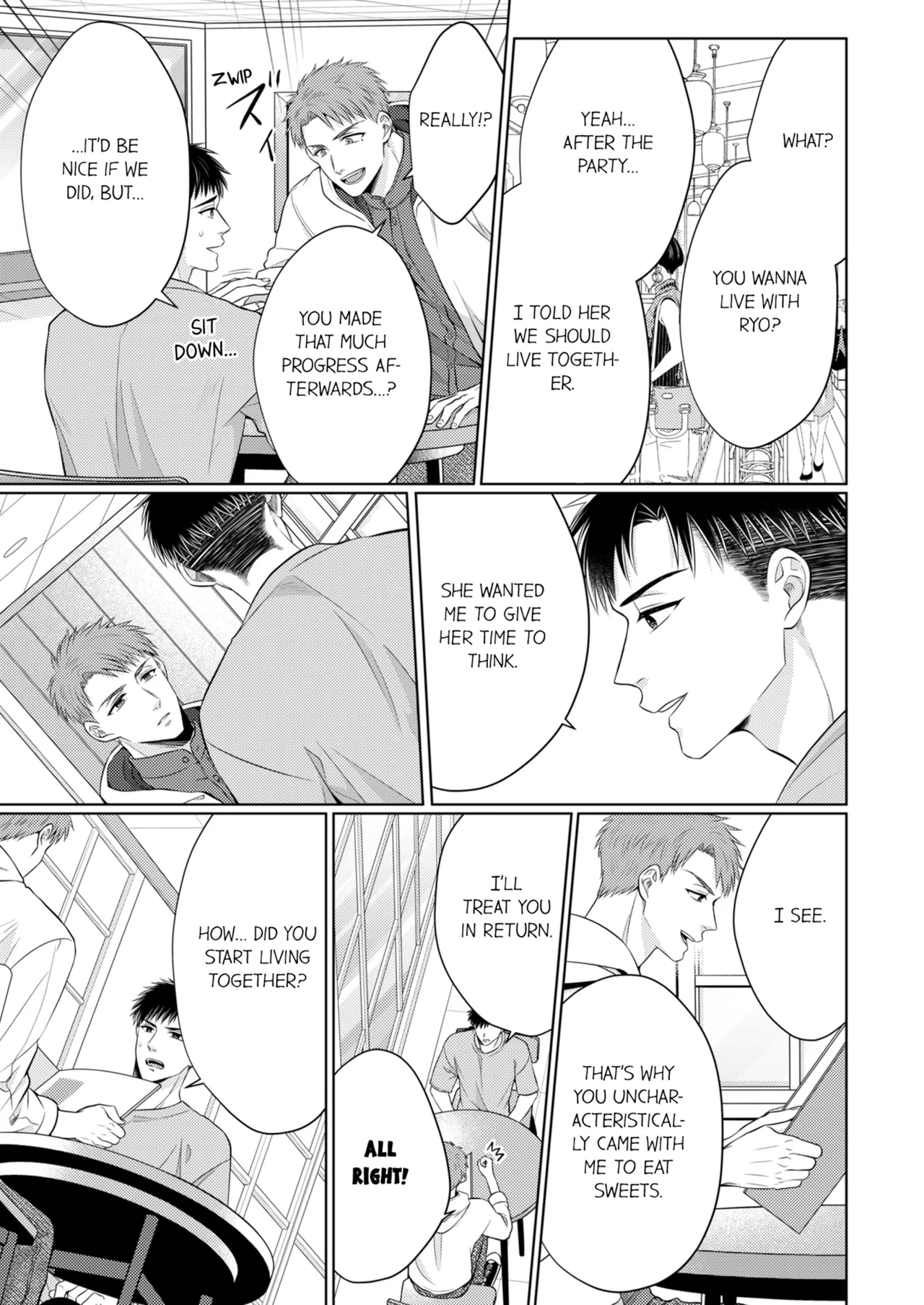 Yubisaki Kara Honki no Netsujō ～ Chara Otoko Shōbōshi wa Massuguna me de Watashi o Daita ～ Chapter 8-11 - page 204