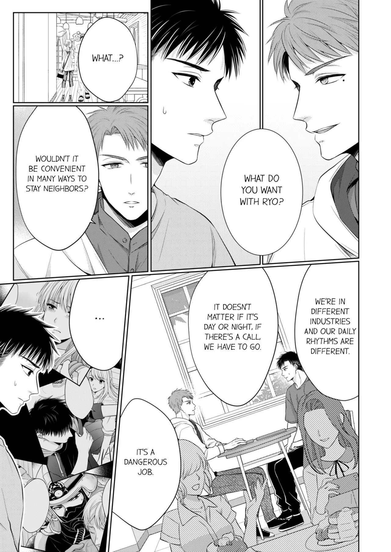 Yubisaki Kara Honki no Netsujō ～ Chara Otoko Shōbōshi wa Massuguna me de Watashi o Daita ～ Chapter 8-11 - page 206