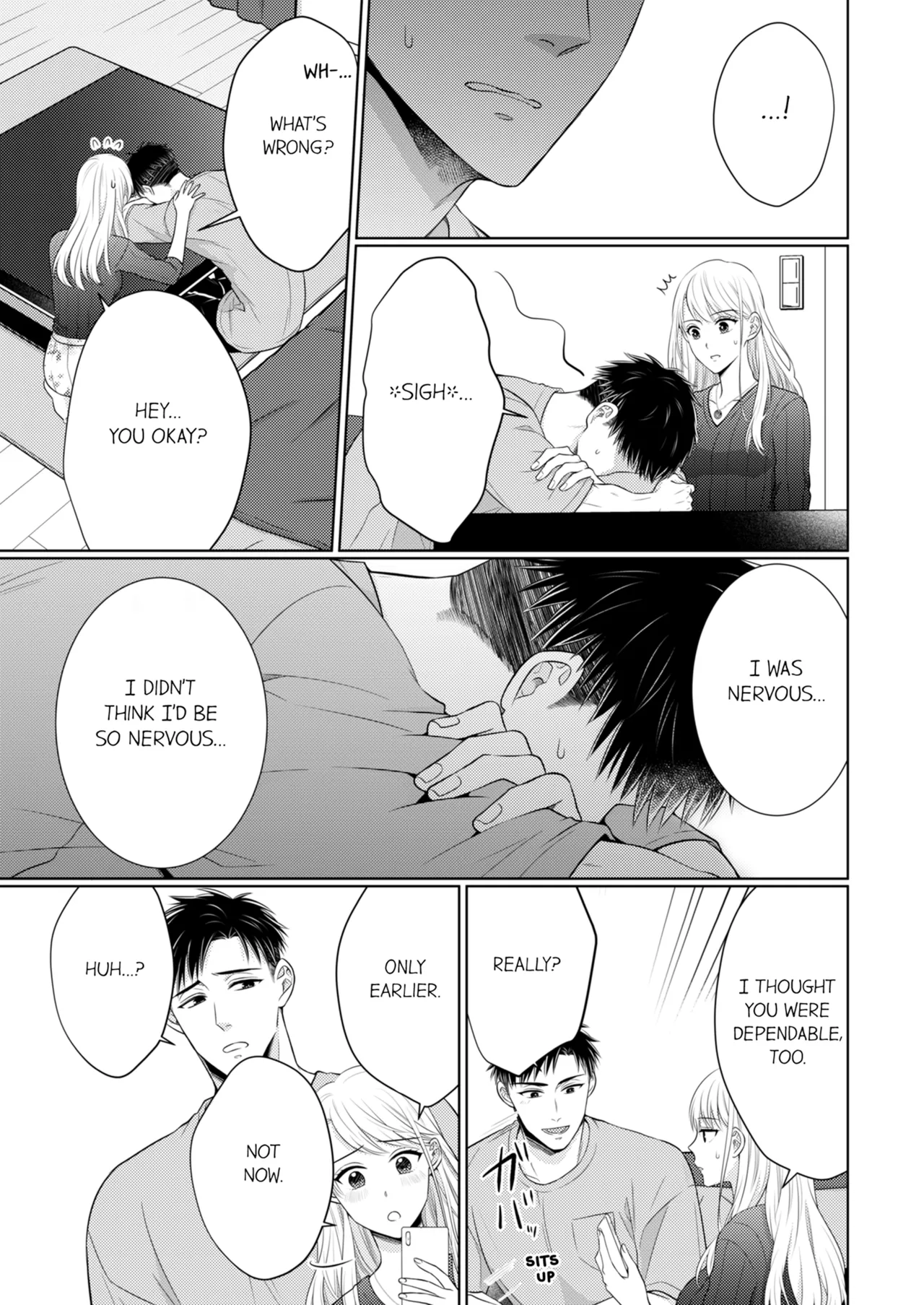 Yubisaki Kara Honki no Netsujō ～ Chara Otoko Shōbōshi wa Massuguna me de Watashi o Daita ～ Chapter 8-11 - page 216