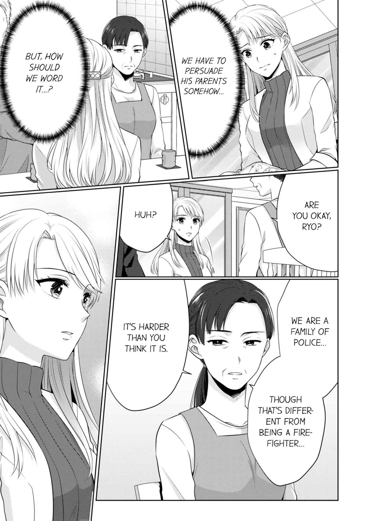 Yubisaki Kara Honki no Netsujō ～ Chara Otoko Shōbōshi wa Massuguna me de Watashi o Daita ～ Chapter 8-11 - page 241