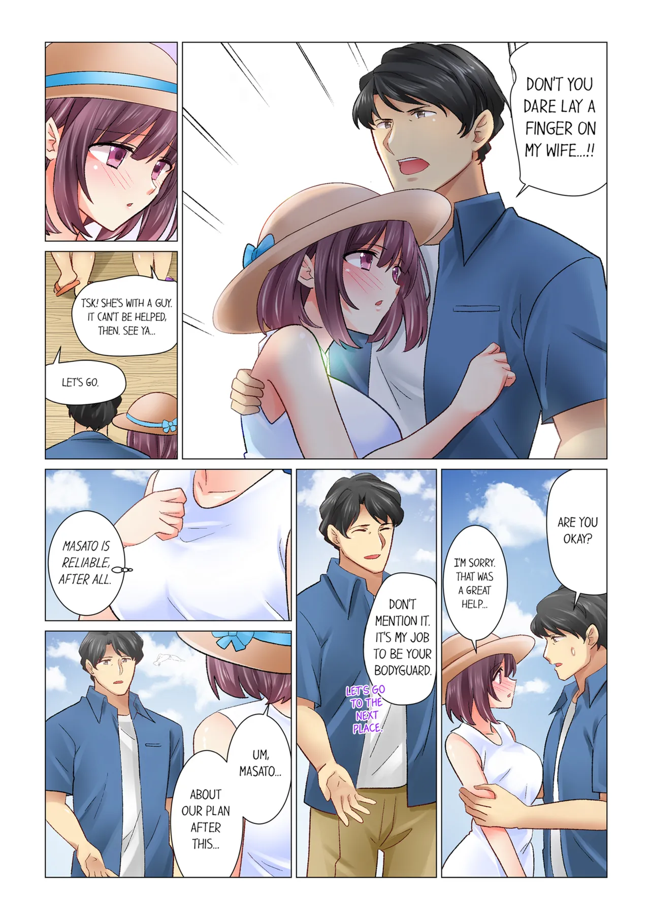 Cool na Niizuma to no Shinkon Seikatsu wa Amari ni mo... Yarashikatta Chapter 6-7 - page 54