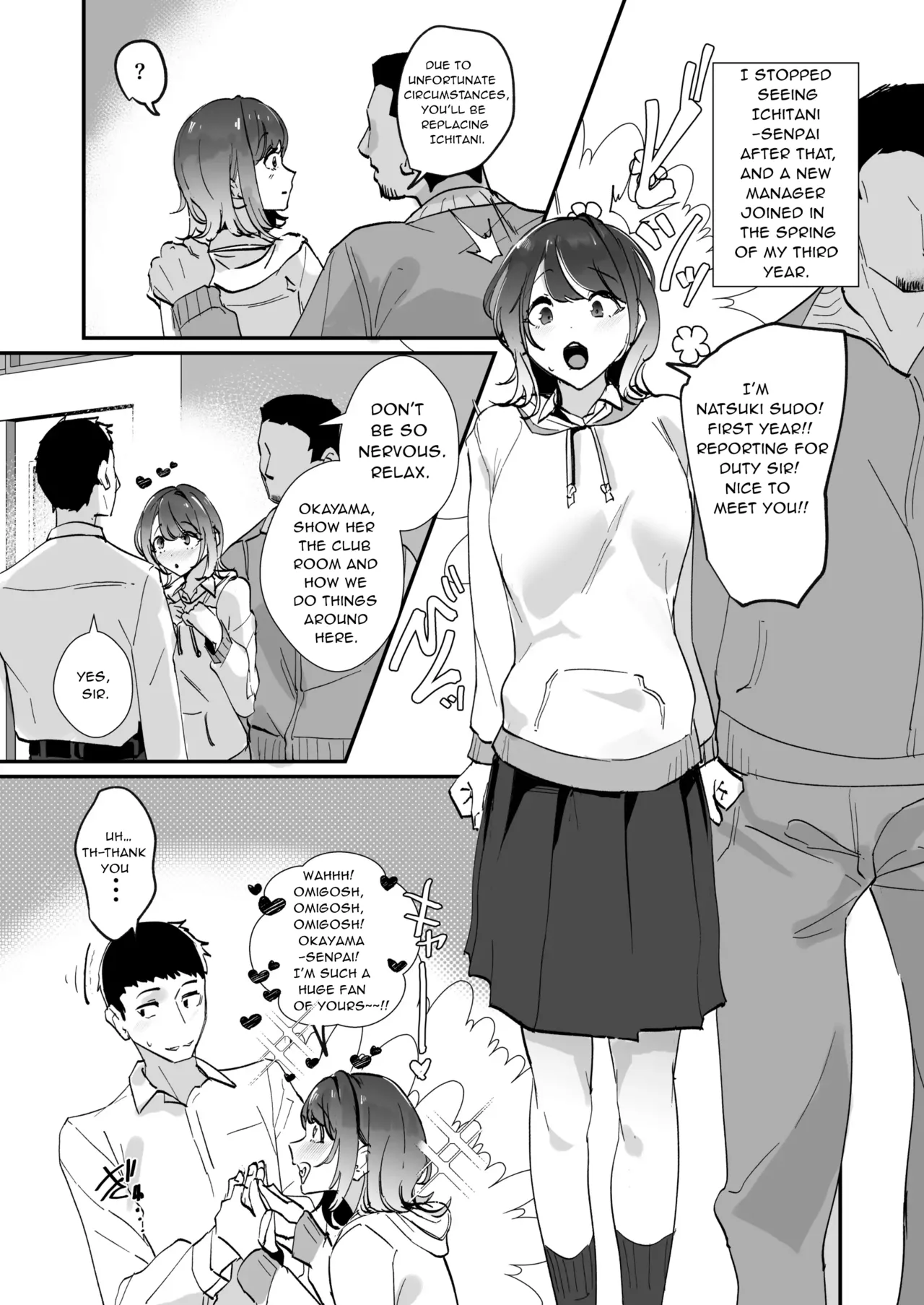 Akogare no Joshi Manager Zenpen Chapter 1 - page 53