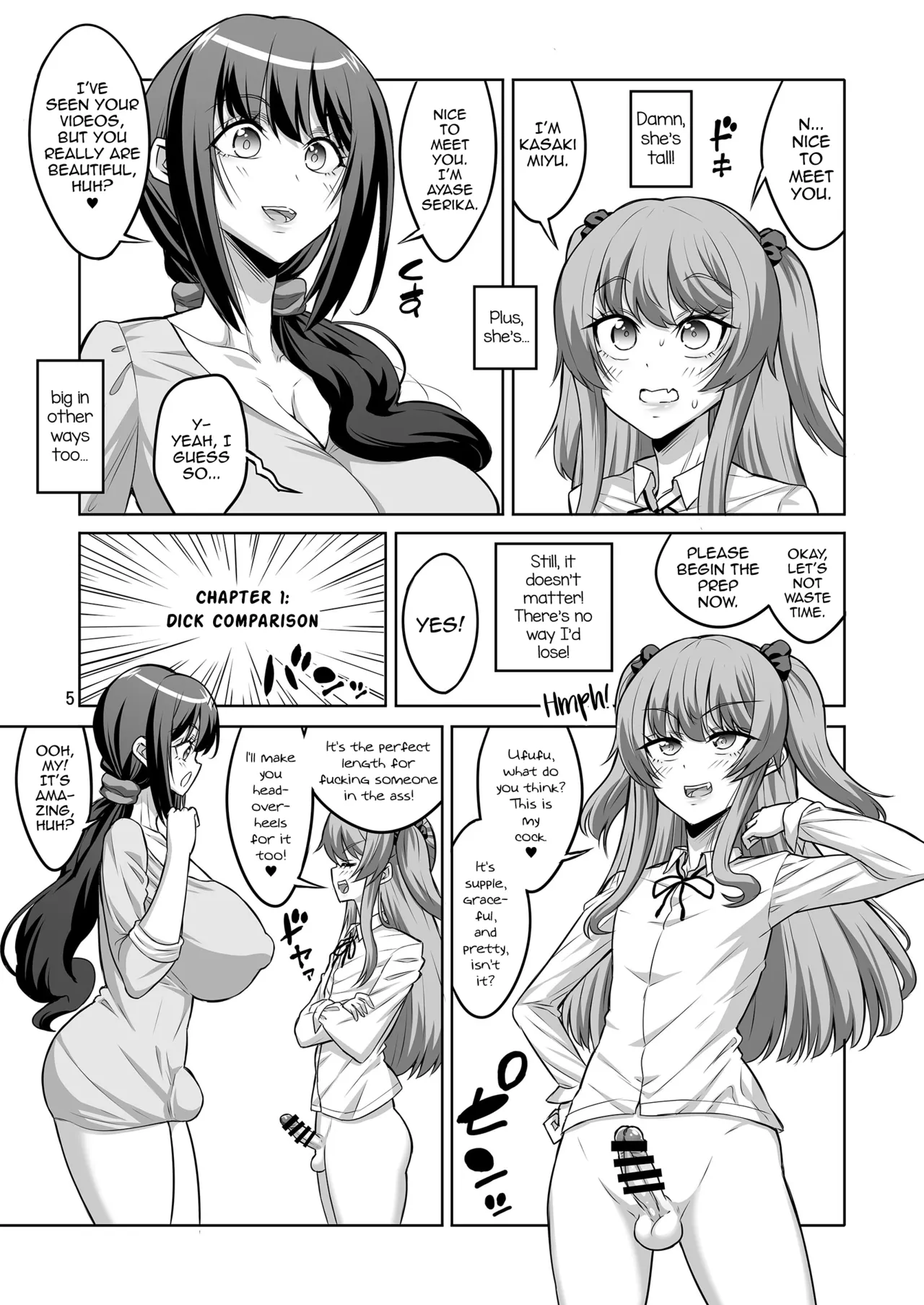 Kono Atashi ga Futanari Nanka ni Gyaku Anal Shoubu de Makete Mazo Mesu ni Otosareru Wake Nai Desho! Chapter 1 - page 4