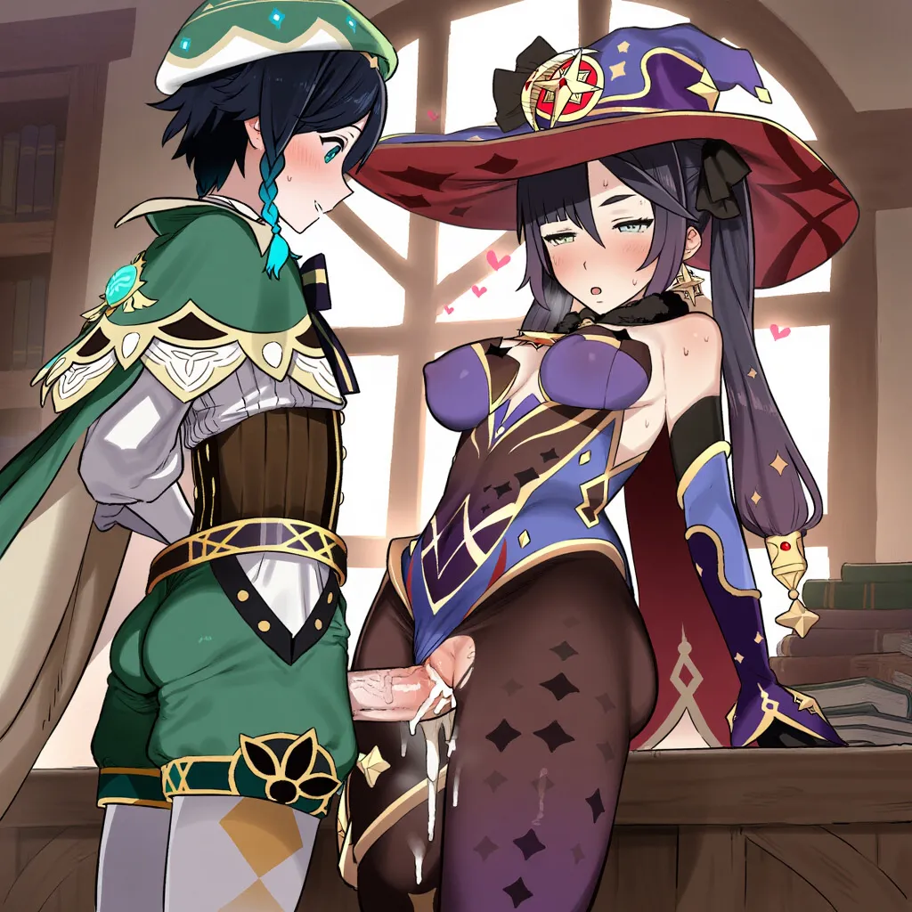 NTR Mondstadt - Eula & Mona Chapter 1 - page 41