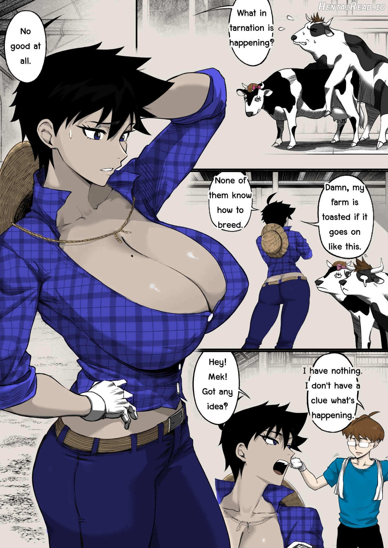 My Farmer Aunt is Having a Problem Chapter 1 - page 1