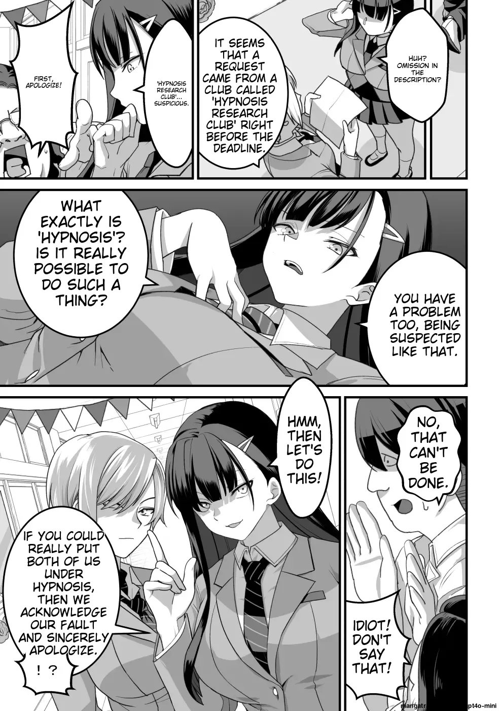 Higashiyama-san-tachi wa Saimin Jutsu ni Kake rarete... Chapter 1 - page 7