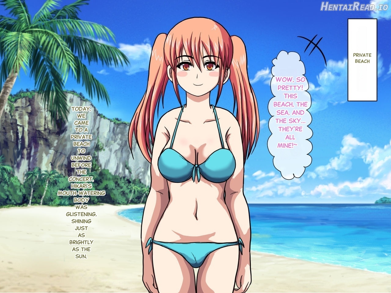 Hypnosis Camera ~ Shooting a Sex PV with a Top Idol on a Southern Island Chapter 1 - page 33