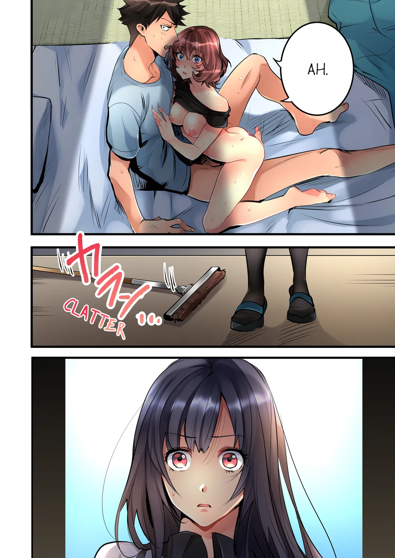Onnanoko ga Ochita Saki wa, Ore no Musuko no Sakippo deshita | What She Fell On Was the Tip of My Dick Vol. 1 Chapter 1 - page 18