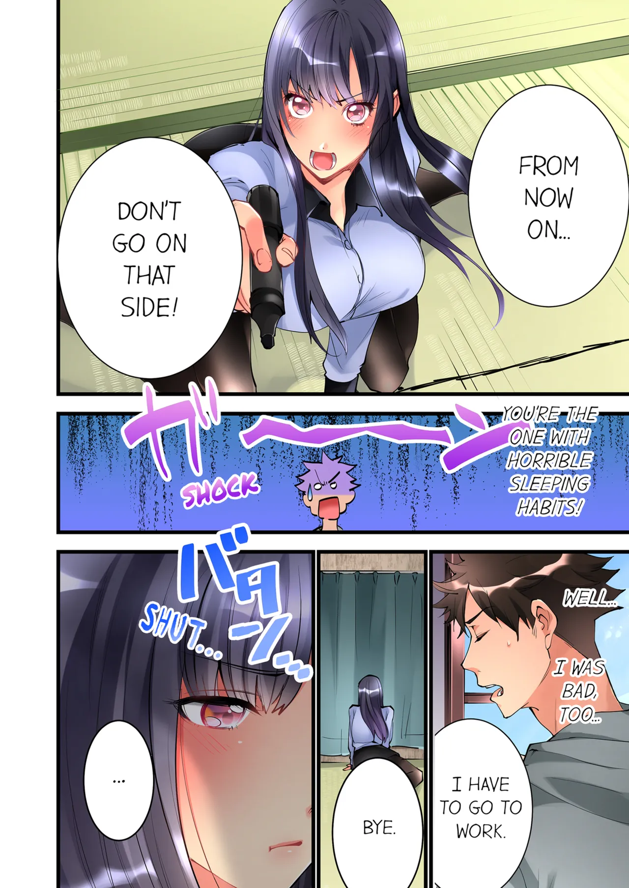 Onnanoko ga Ochita Saki wa, Ore no Musuko no Sakippo deshita | What She Fell On Was the Tip of My Dick Vol. 1 Chapter 1 - page 34