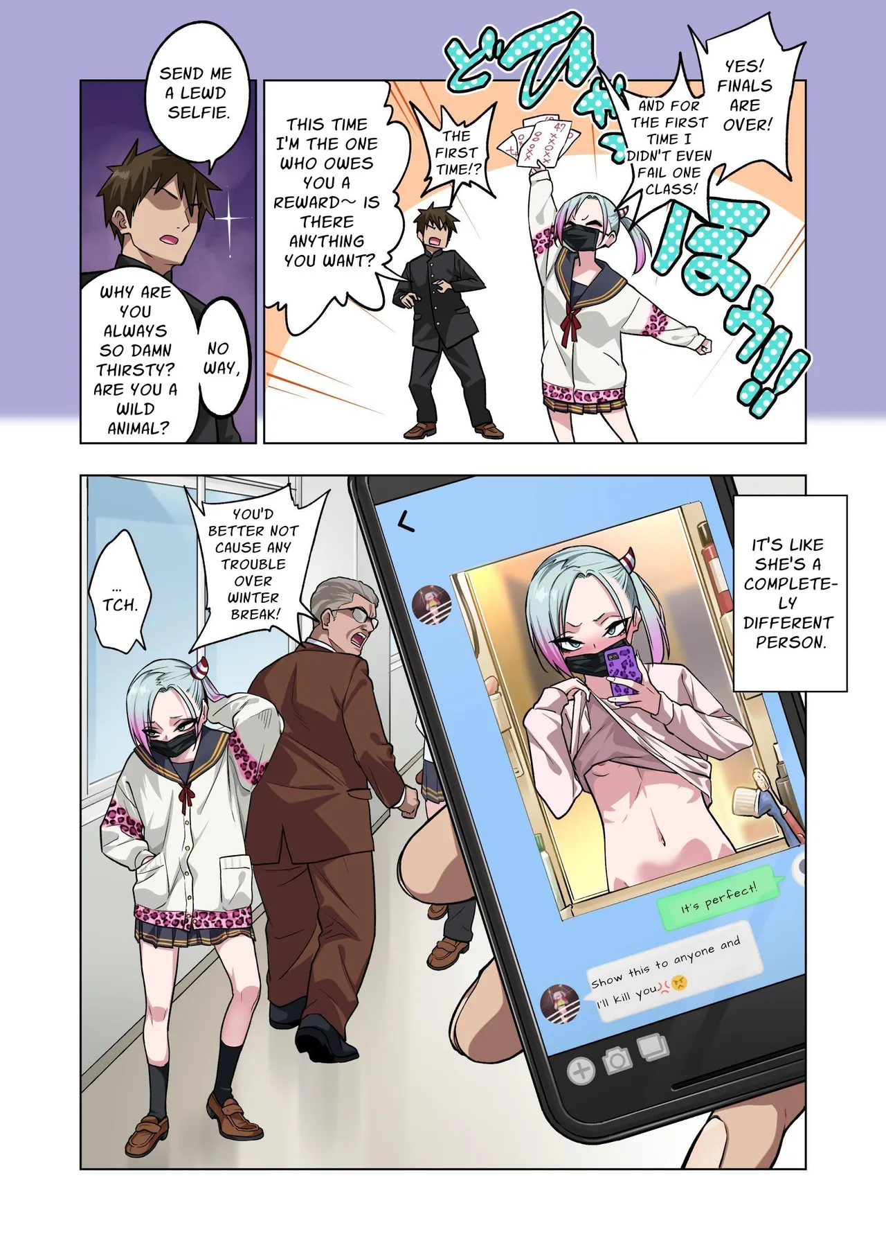 Tsuntsun Yankee-chan wa Yowayowa Chikubi o Ijireba Kekkou Nandemo Yarasete Kureru 3 Chapter 1 - page 28