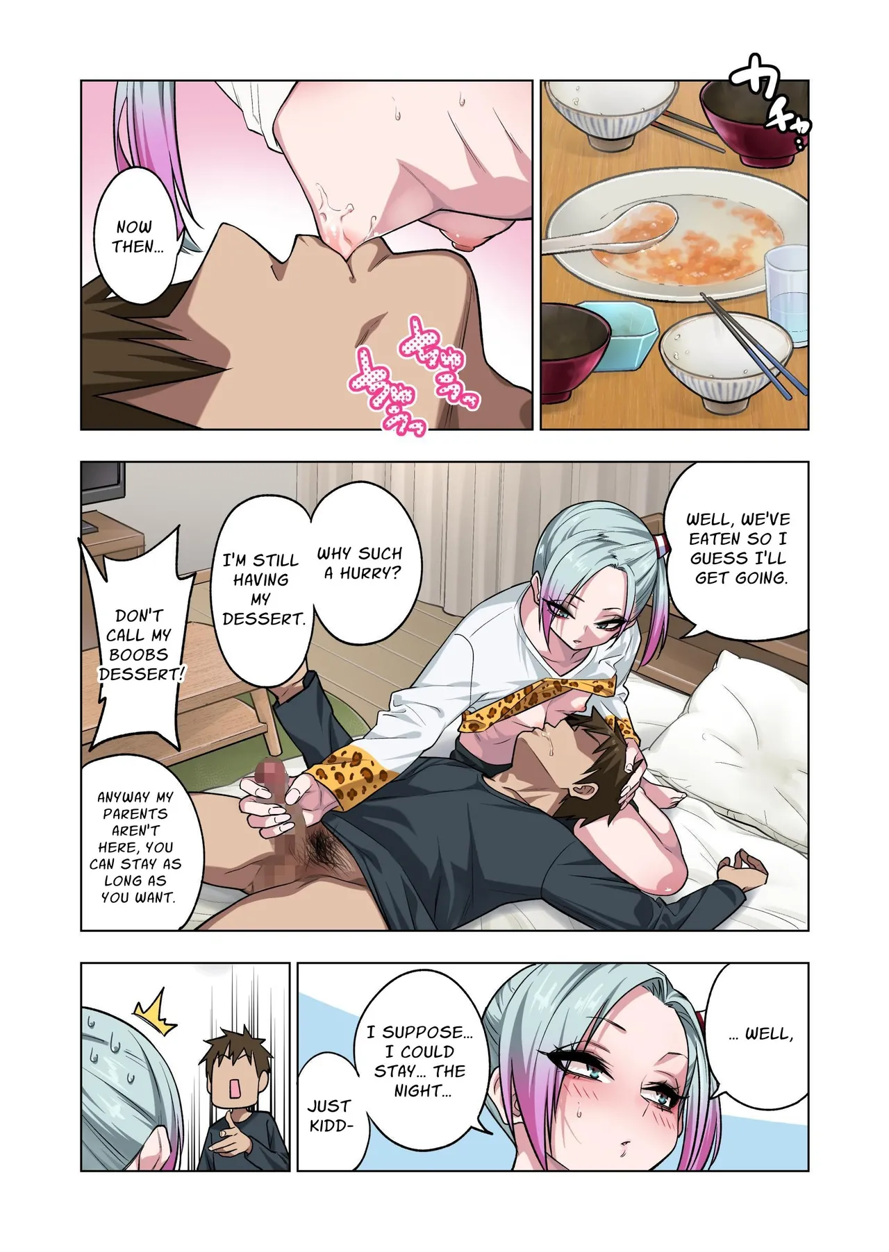 Tsuntsun Yankee-chan wa Yowayowa Chikubi o Ijireba Kekkou Nandemo Yarasete Kureru 3 Chapter 1 - page 34