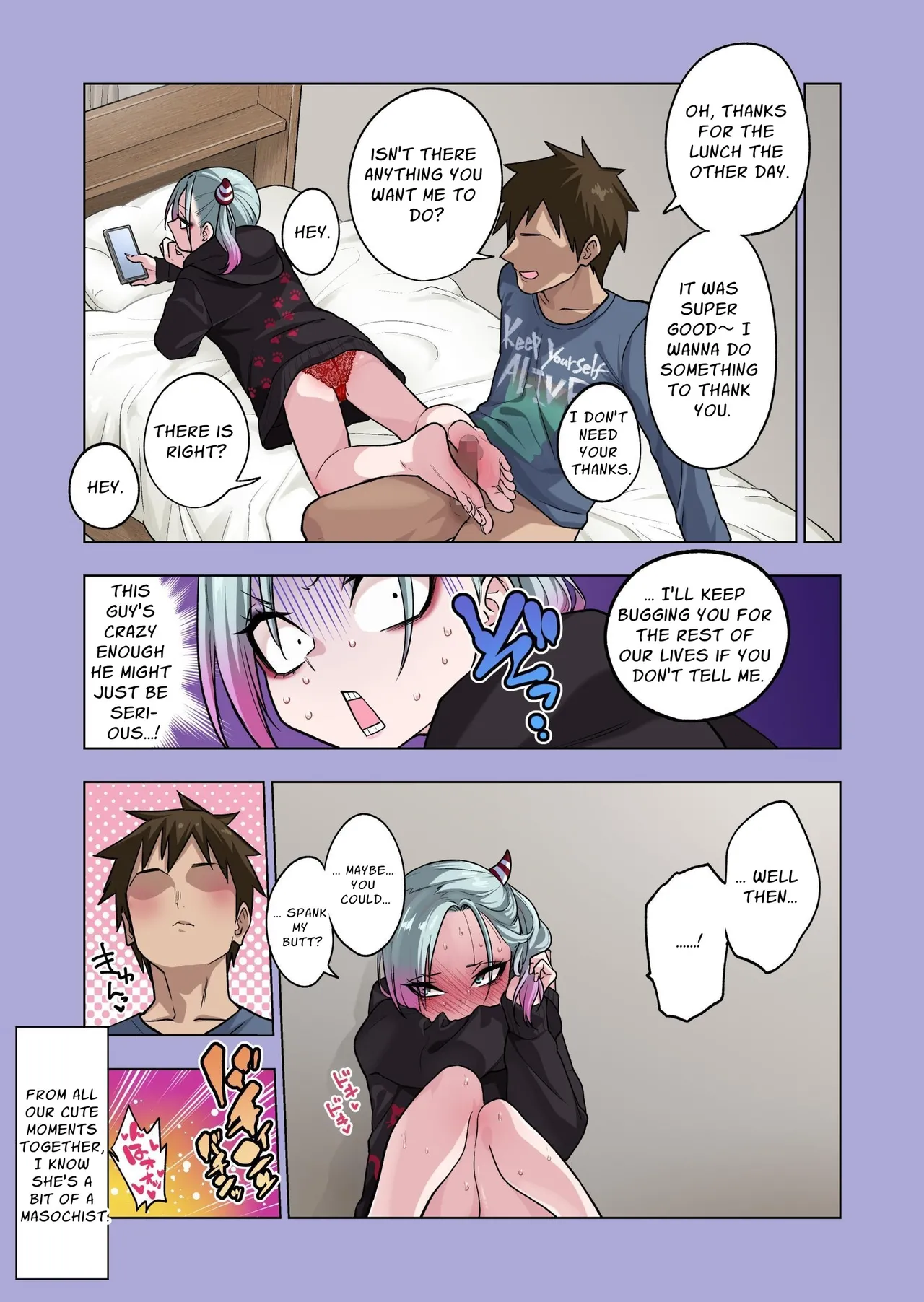 Tsuntsun Yankee-chan wa Yowayowa Chikubi o Ijireba Kekkou Nandemo Yarasete Kureru 3 Chapter 1 - page 88