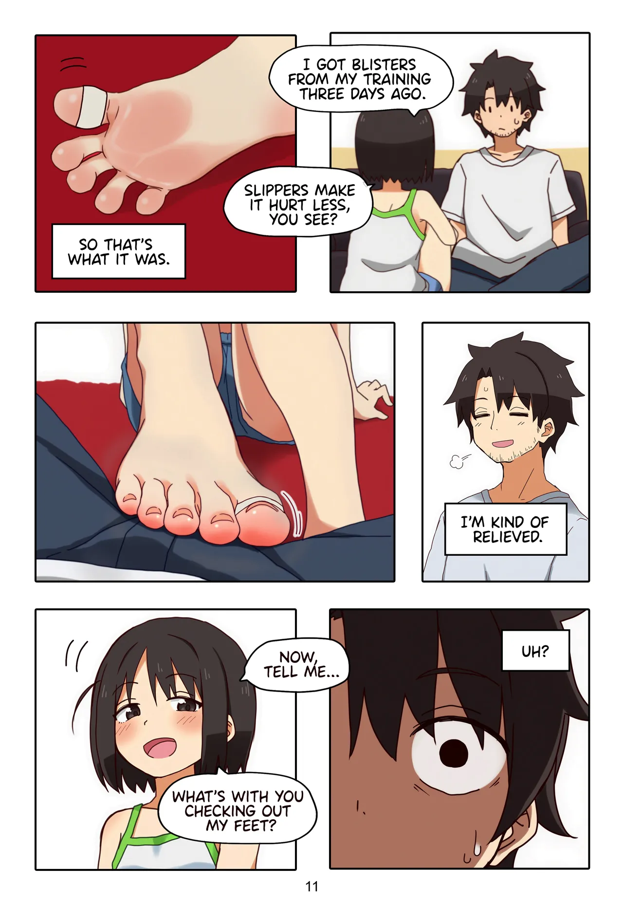 My Sister's Perfect Feet Ep. 1-13 Chapter 1-3 - page 12
