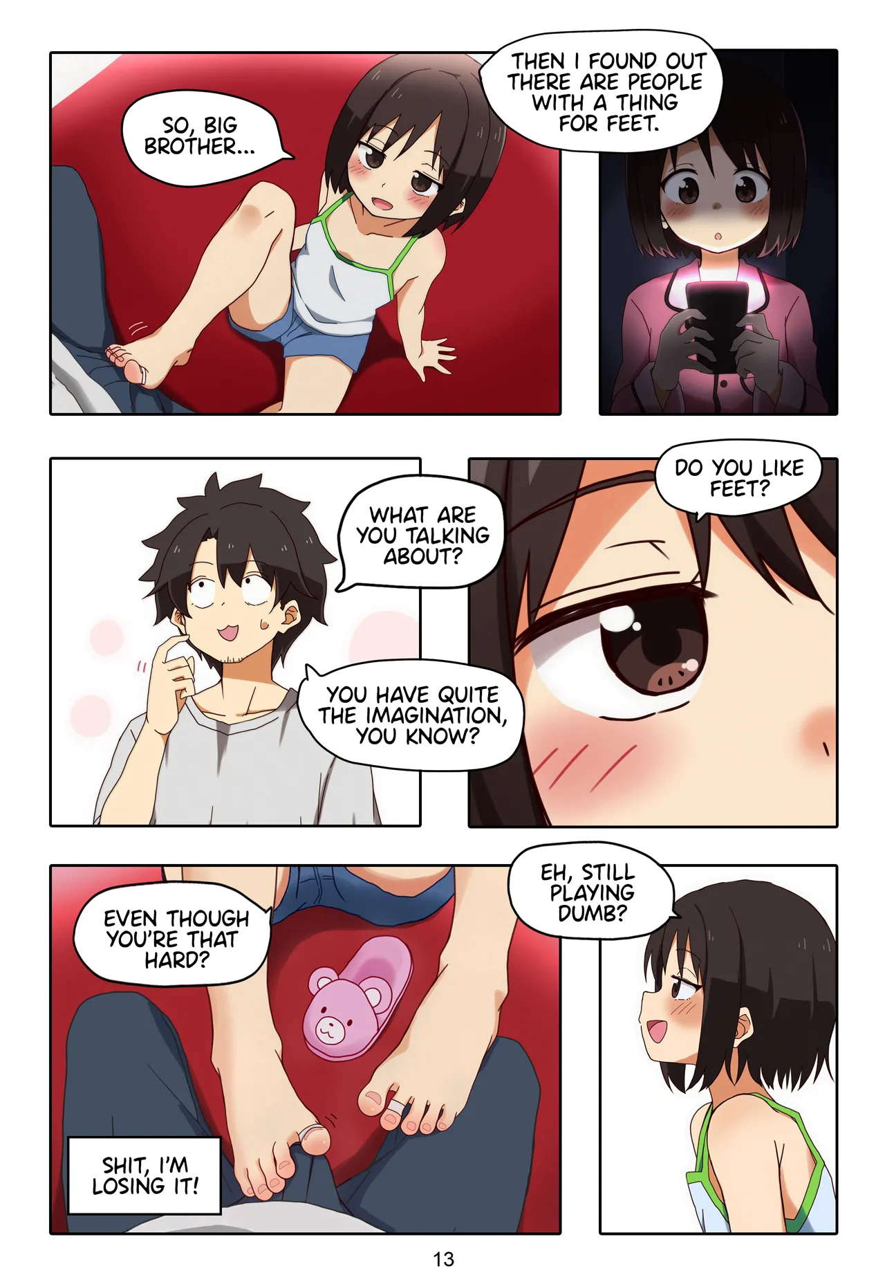 My Sister's Perfect Feet Ep. 1-13 Chapter 1-3 - page 14