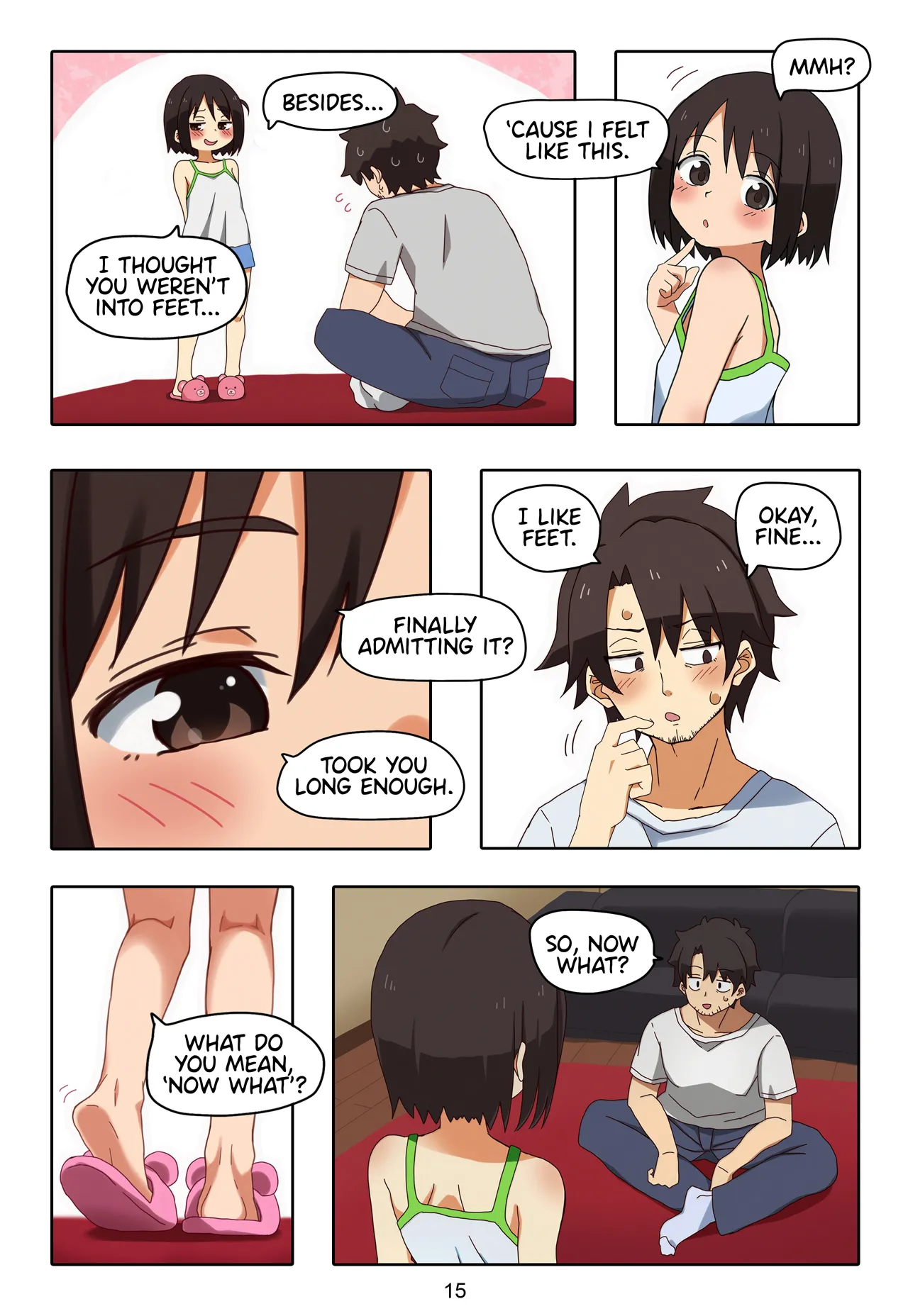 My Sister's Perfect Feet Ep. 1-13 Chapter 1-3 - page 16