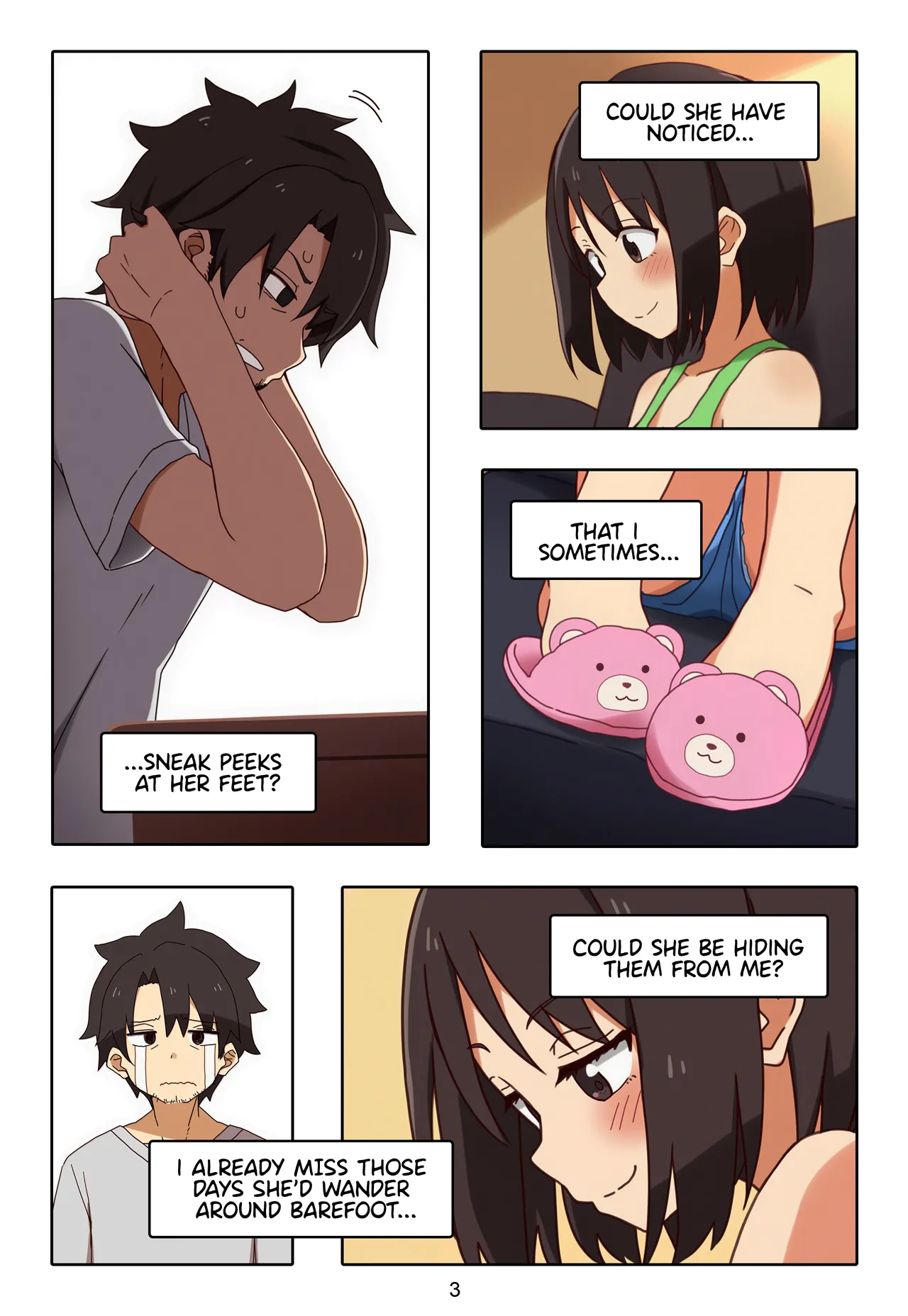 My Sister's Perfect Feet Ep. 1-13 Chapter 1-3 - page 4