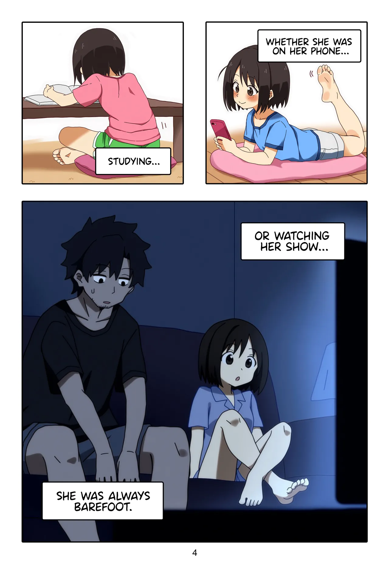 My Sister's Perfect Feet Ep. 1-13 Chapter 1-3 - page 5