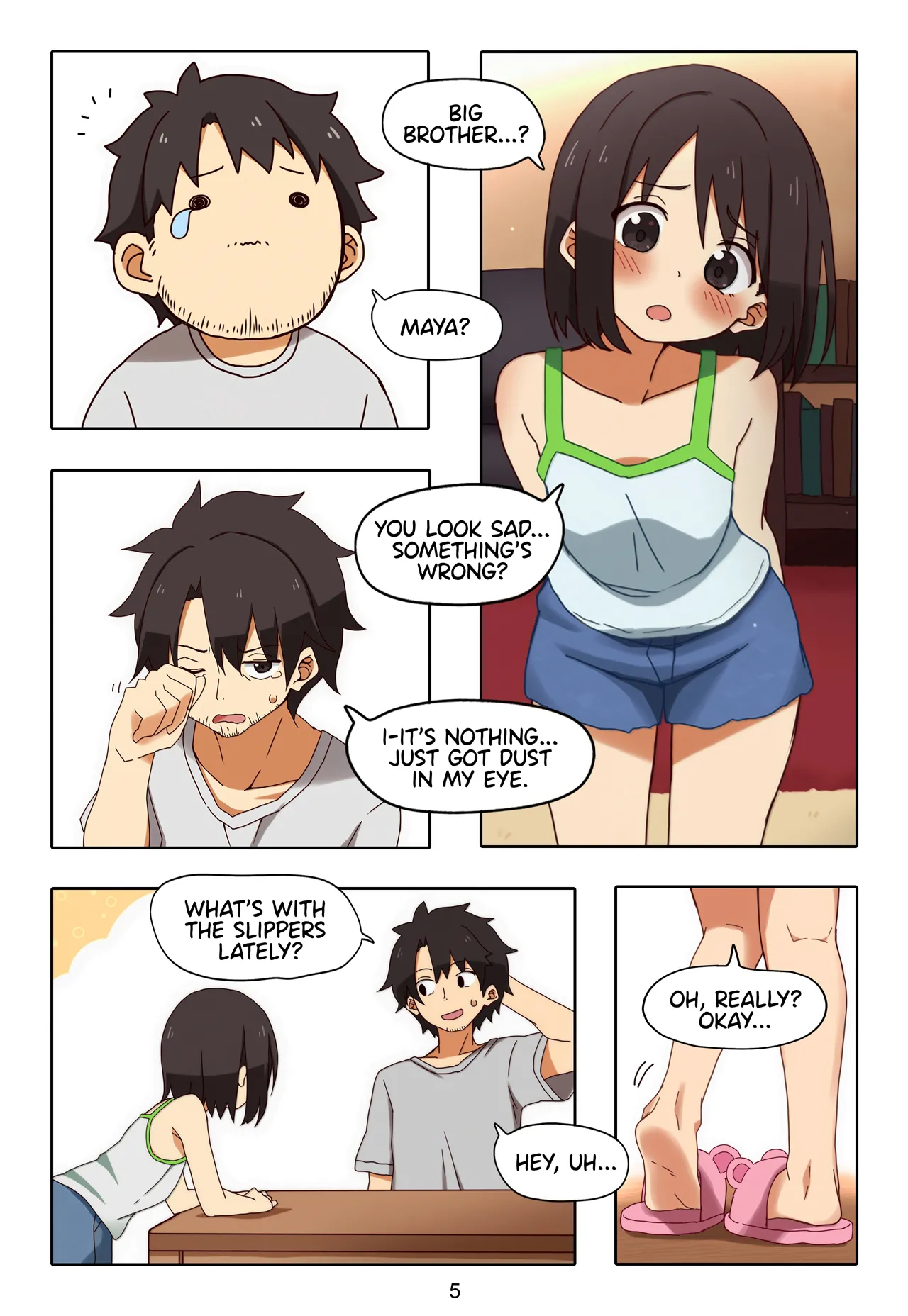 My Sister's Perfect Feet Ep. 1-13 Chapter 1-3 - page 6