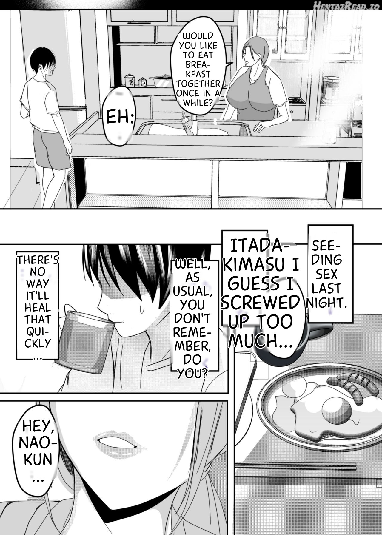 Bonyuu Kaa-san no Naka ni Modoritai 3 Kouhen - Koibito ni Natta Kaa-san ni Yasashiku Sei Sakushu Sareru Ore Chapter 1 - page 11