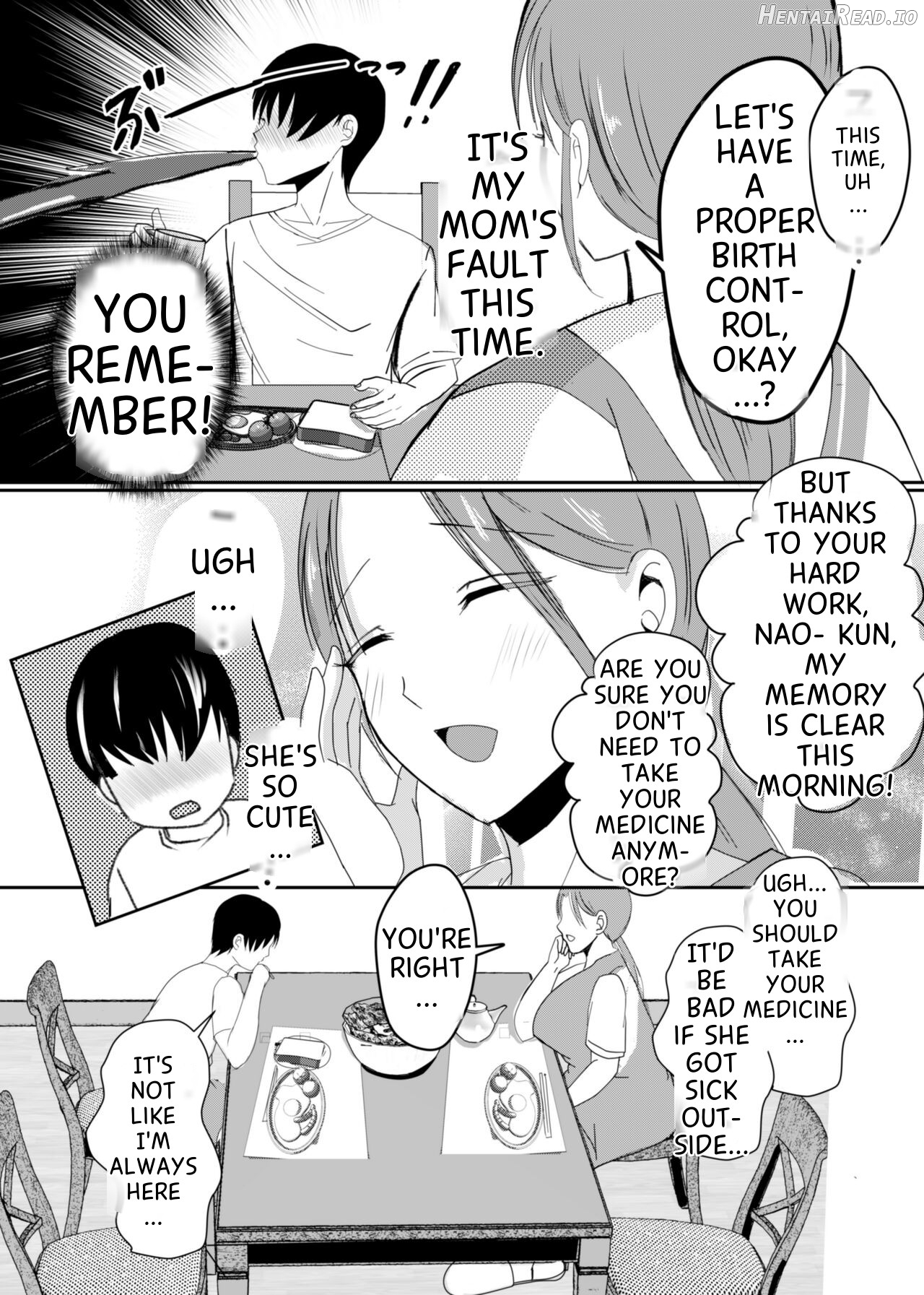 Bonyuu Kaa-san no Naka ni Modoritai 3 Kouhen - Koibito ni Natta Kaa-san ni Yasashiku Sei Sakushu Sareru Ore Chapter 1 - page 12