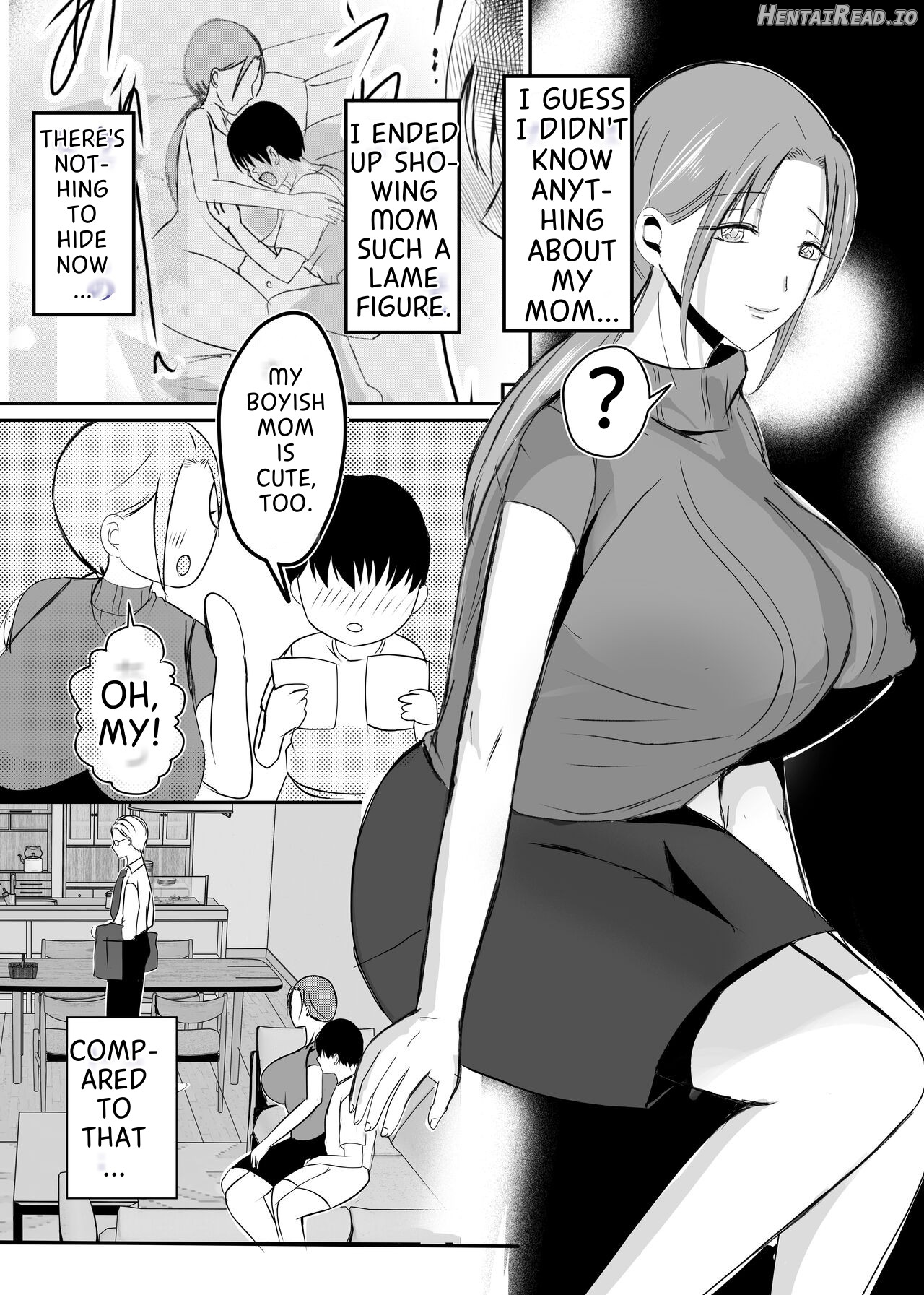Bonyuu Kaa-san no Naka ni Modoritai 3 Kouhen - Koibito ni Natta Kaa-san ni Yasashiku Sei Sakushu Sareru Ore Chapter 1 - page 34