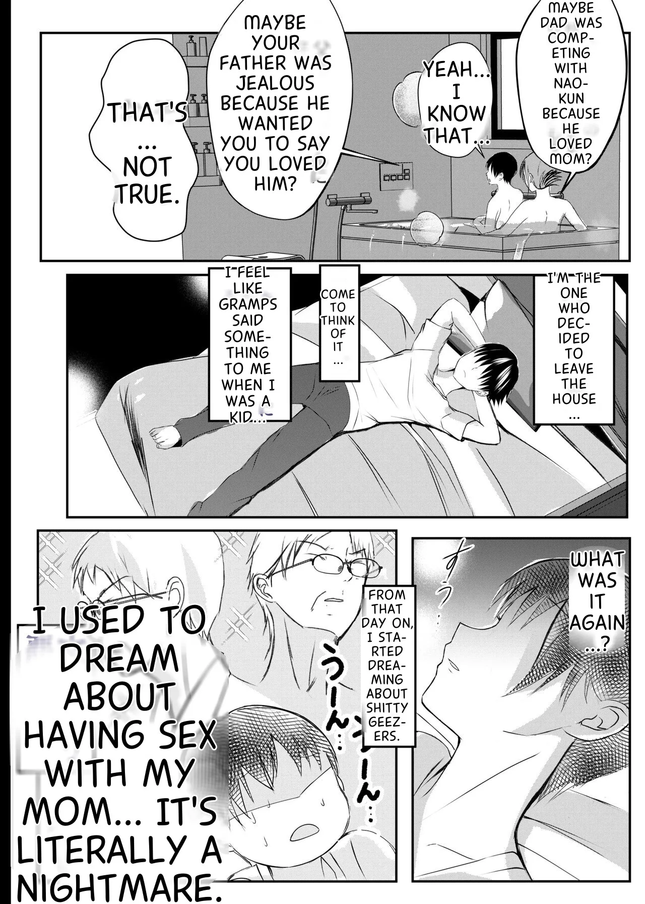 Bonyuu Kaa-san no Naka ni Modoritai 3 Kouhen - Koibito ni Natta Kaa-san ni Yasashiku Sei Sakushu Sareru Ore Chapter 1 - page 42