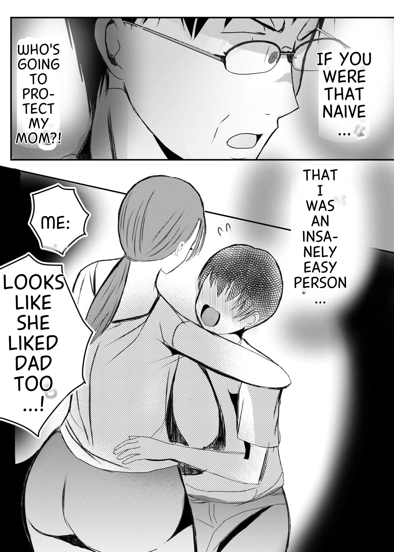 Bonyuu Kaa-san no Naka ni Modoritai 3 Kouhen - Koibito ni Natta Kaa-san ni Yasashiku Sei Sakushu Sareru Ore Chapter 1 - page 46