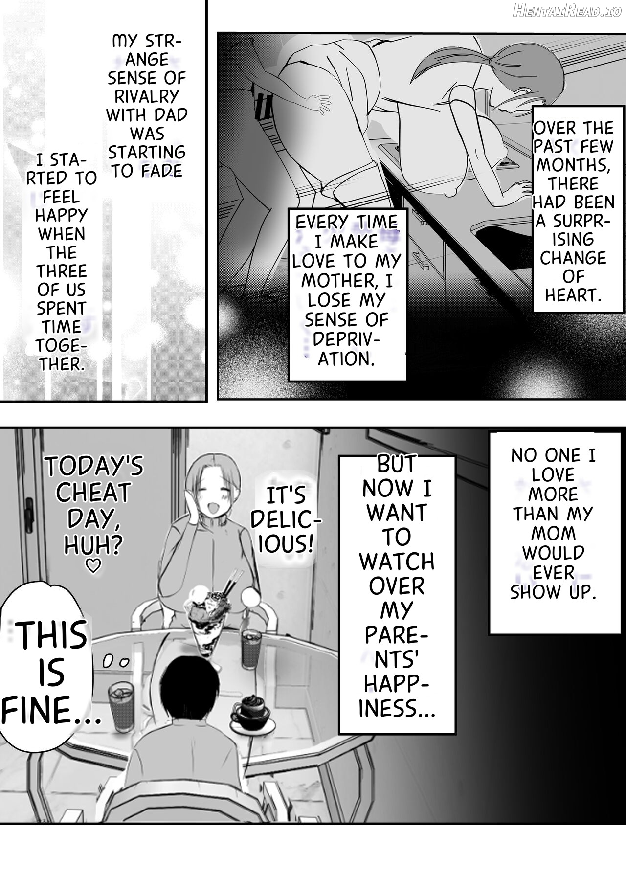 Bonyuu Kaa-san no Naka ni Modoritai 3 Kouhen - Koibito ni Natta Kaa-san ni Yasashiku Sei Sakushu Sareru Ore Chapter 1 - page 51