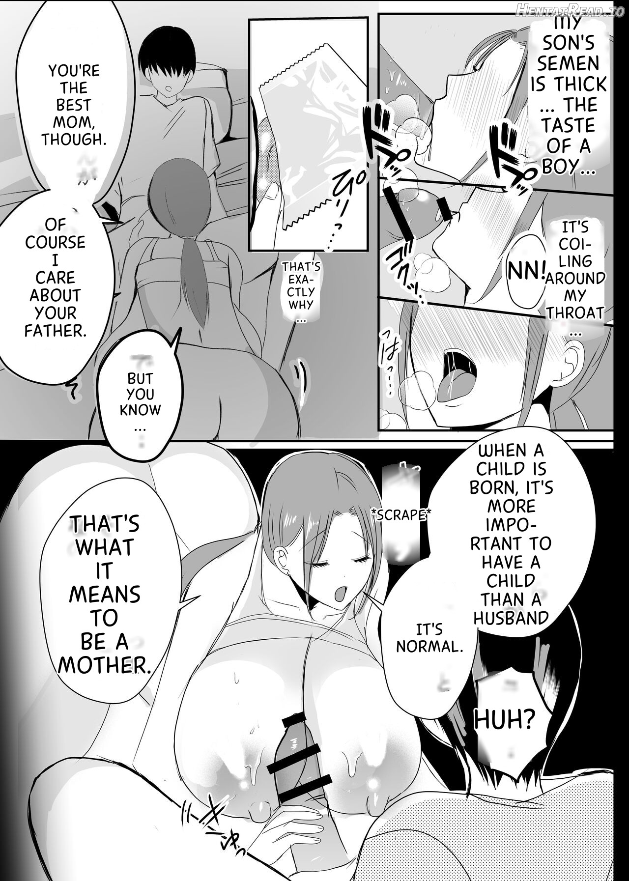 Bonyuu Kaa-san no Naka ni Modoritai 3 Kouhen - Koibito ni Natta Kaa-san ni Yasashiku Sei Sakushu Sareru Ore Chapter 1 - page 61