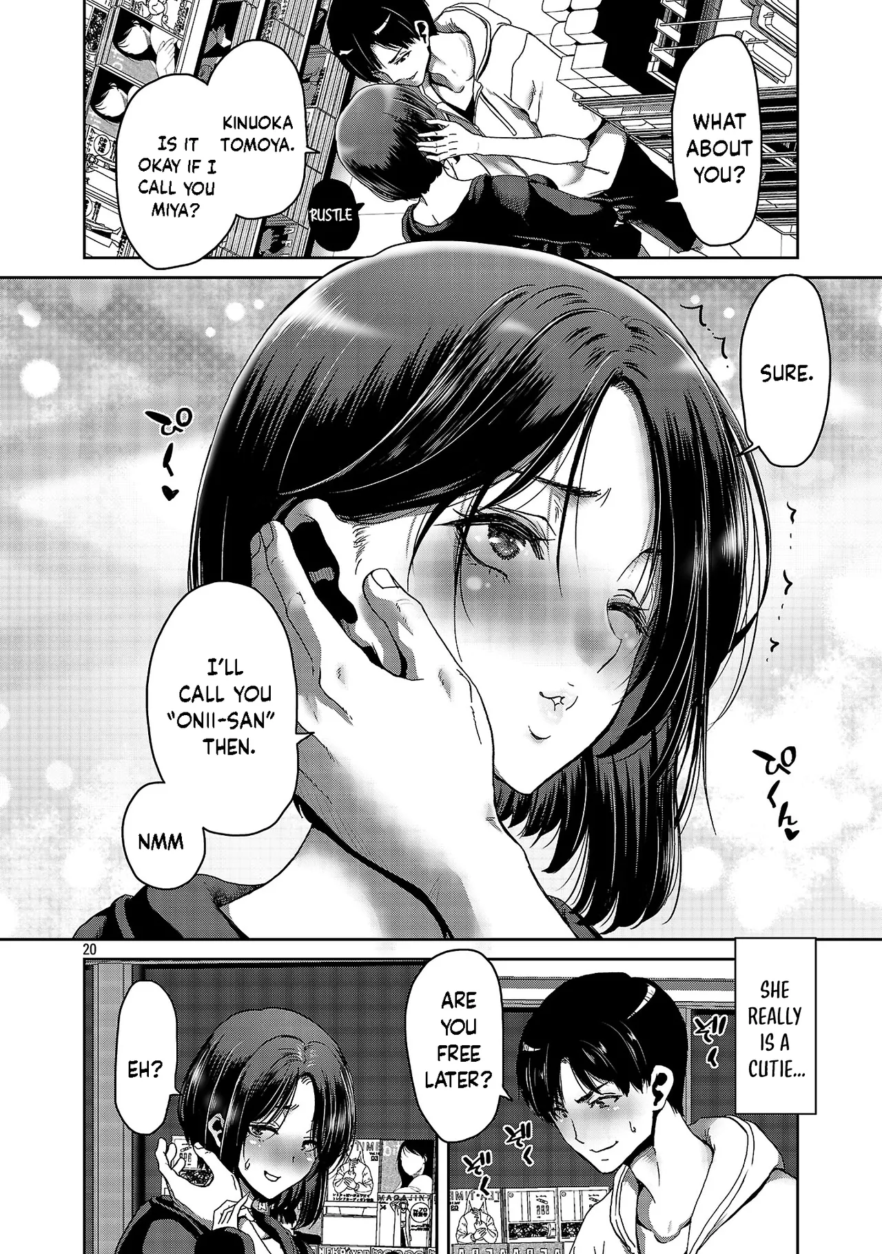 Konbini de Deatta Eroi Onnanoko to Tadare Kitta Kankei ni Narimashita - Chapter 1 Chapter 1 - page 21