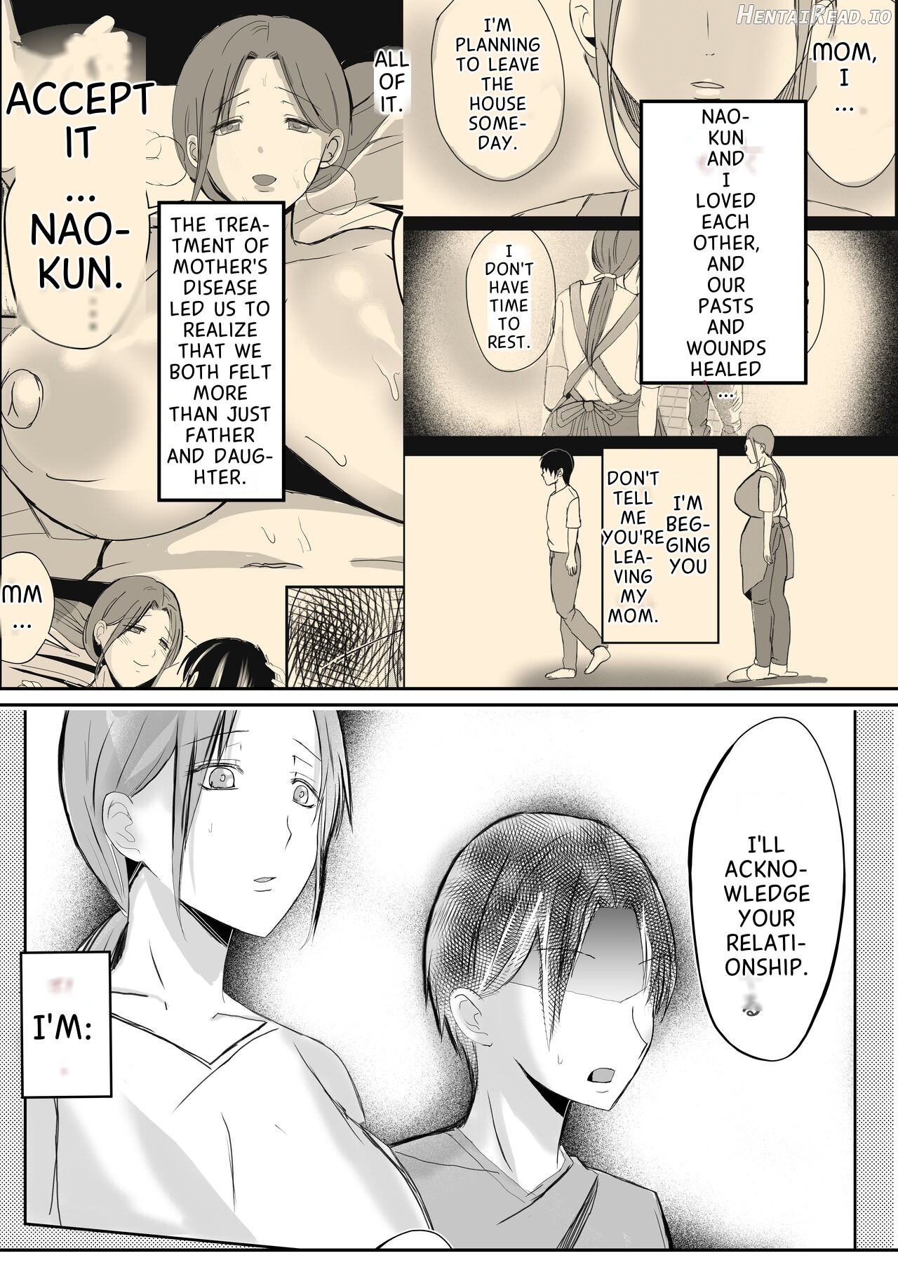 Soshite Kaa-san wa Ore no Ko o Haramu Bonyuu Kaa-san no Naka ni Modoritai Kanketsuhen Chapter 1 - page 66