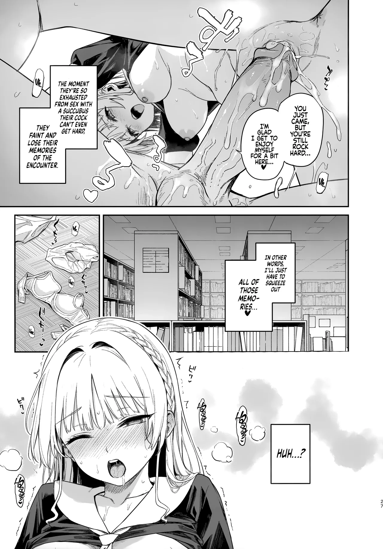 Succubus Seitokai Shiko Shiko Shikkoubu Chapter 1 - page 27