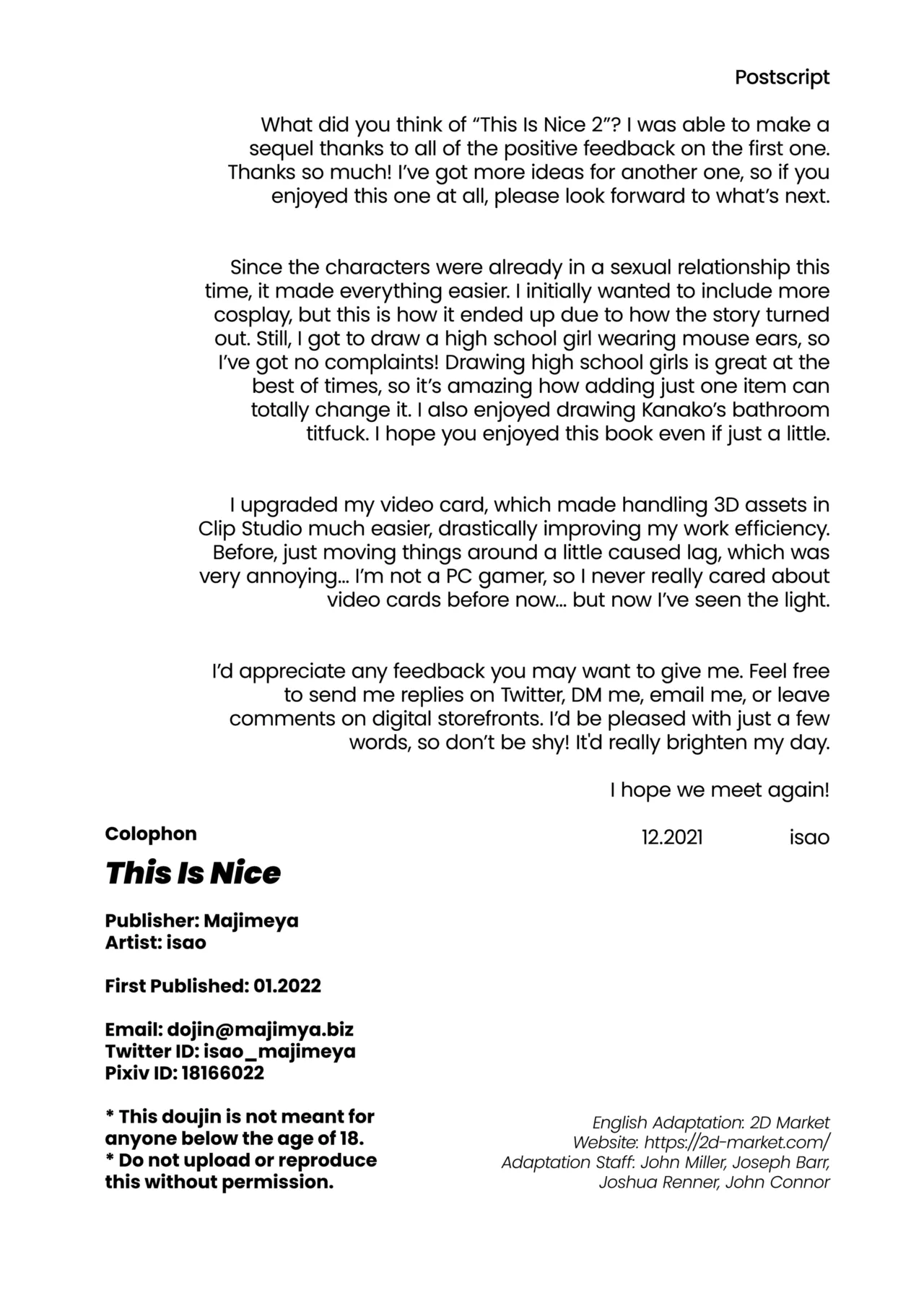 Konna Ii Koto. Ni Chapter 1 - page 37