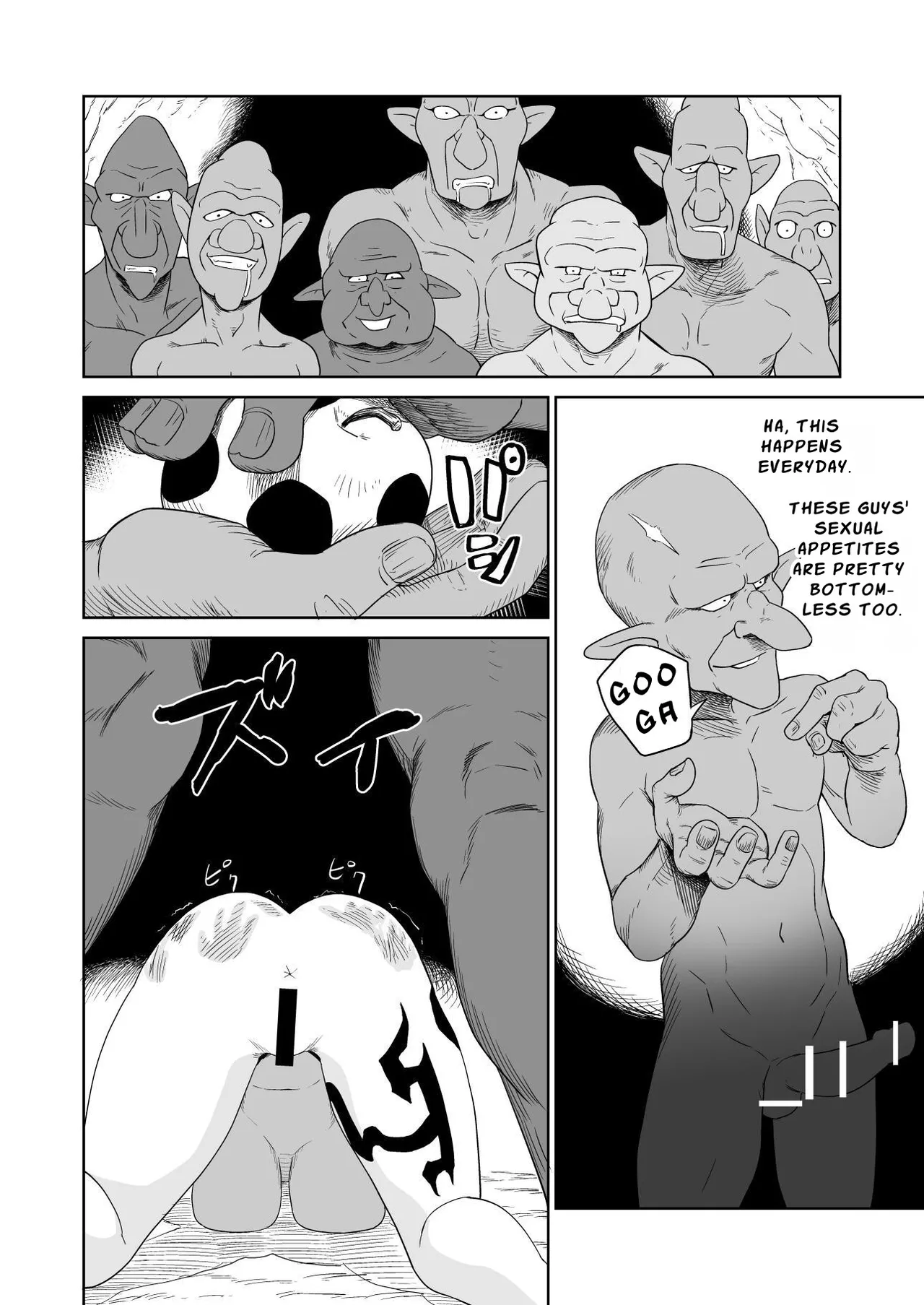 Masochist Knightess Seeking To Be Fucked By Smallfry Gets Goblin Ganked Chapter 1 - page 120