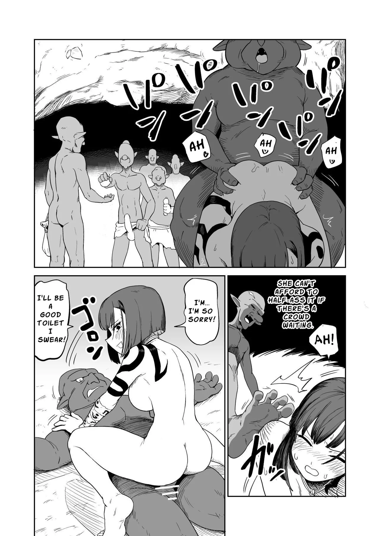 Masochist Knightess Seeking To Be Fucked By Smallfry Gets Goblin Ganked Chapter 1 - page 122