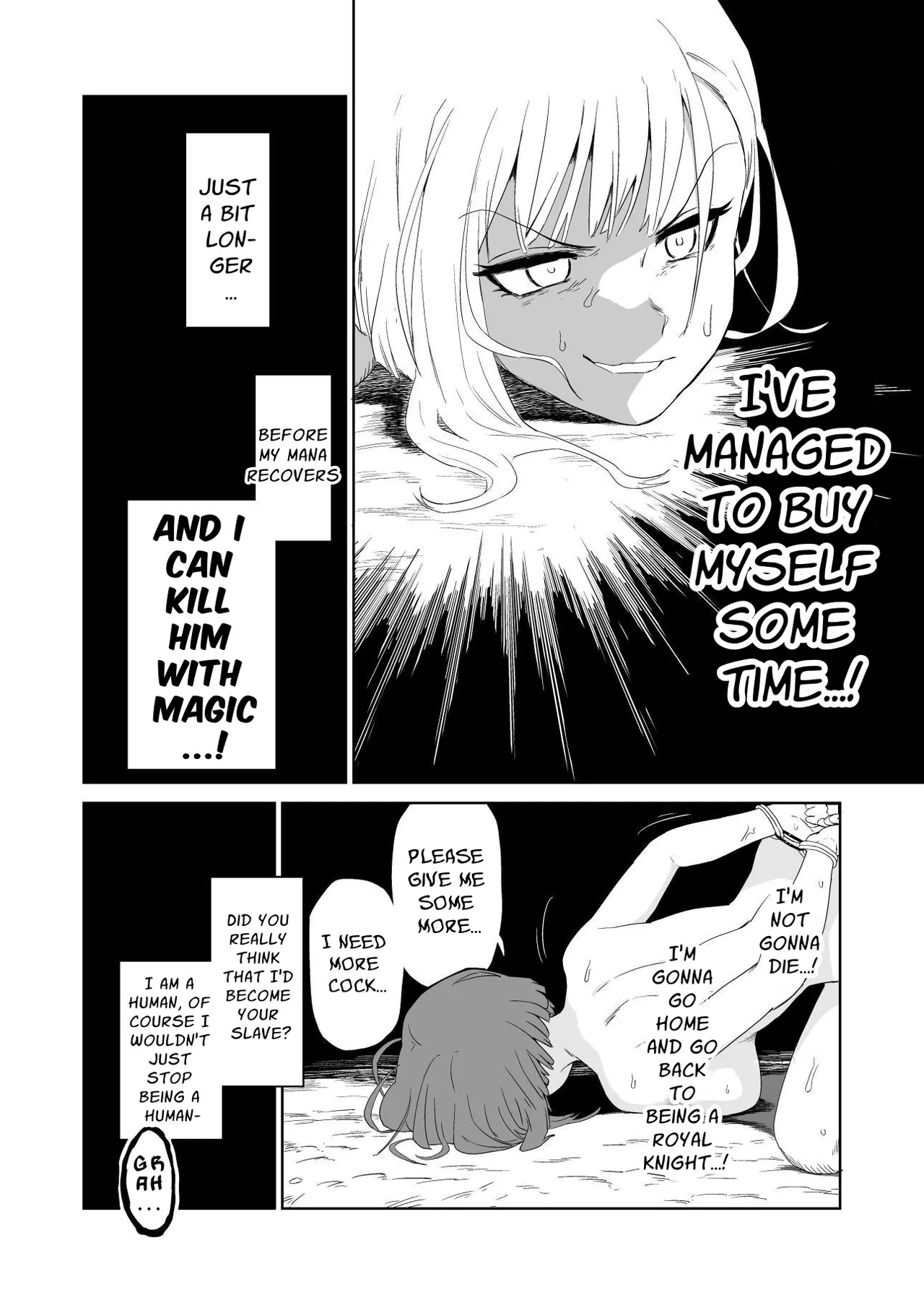 Masochist Knightess Seeking To Be Fucked By Smallfry Gets Goblin Ganked Chapter 1 - page 84