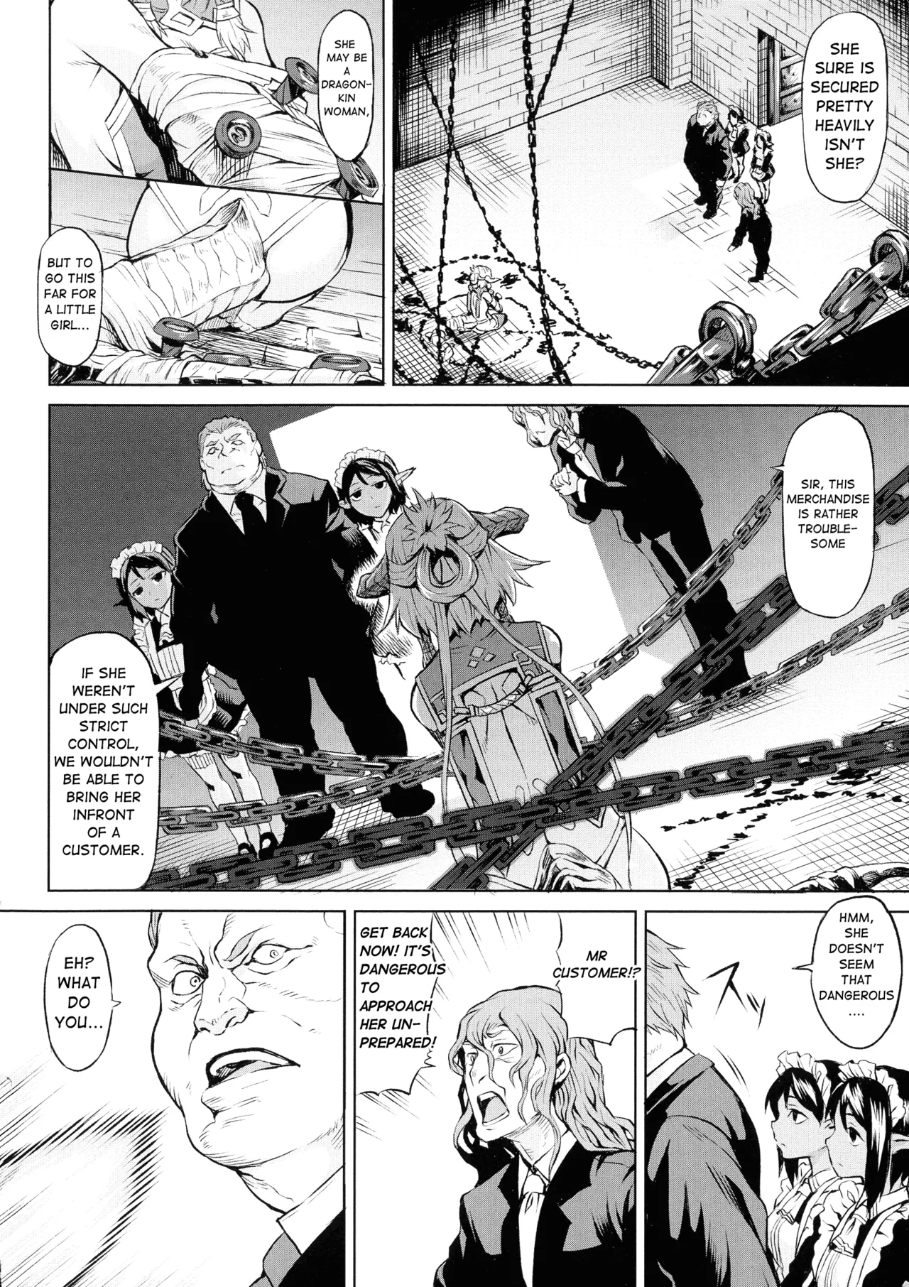 A Dragon Girl's Fall Into Lewdness Chapter 1 - page 4