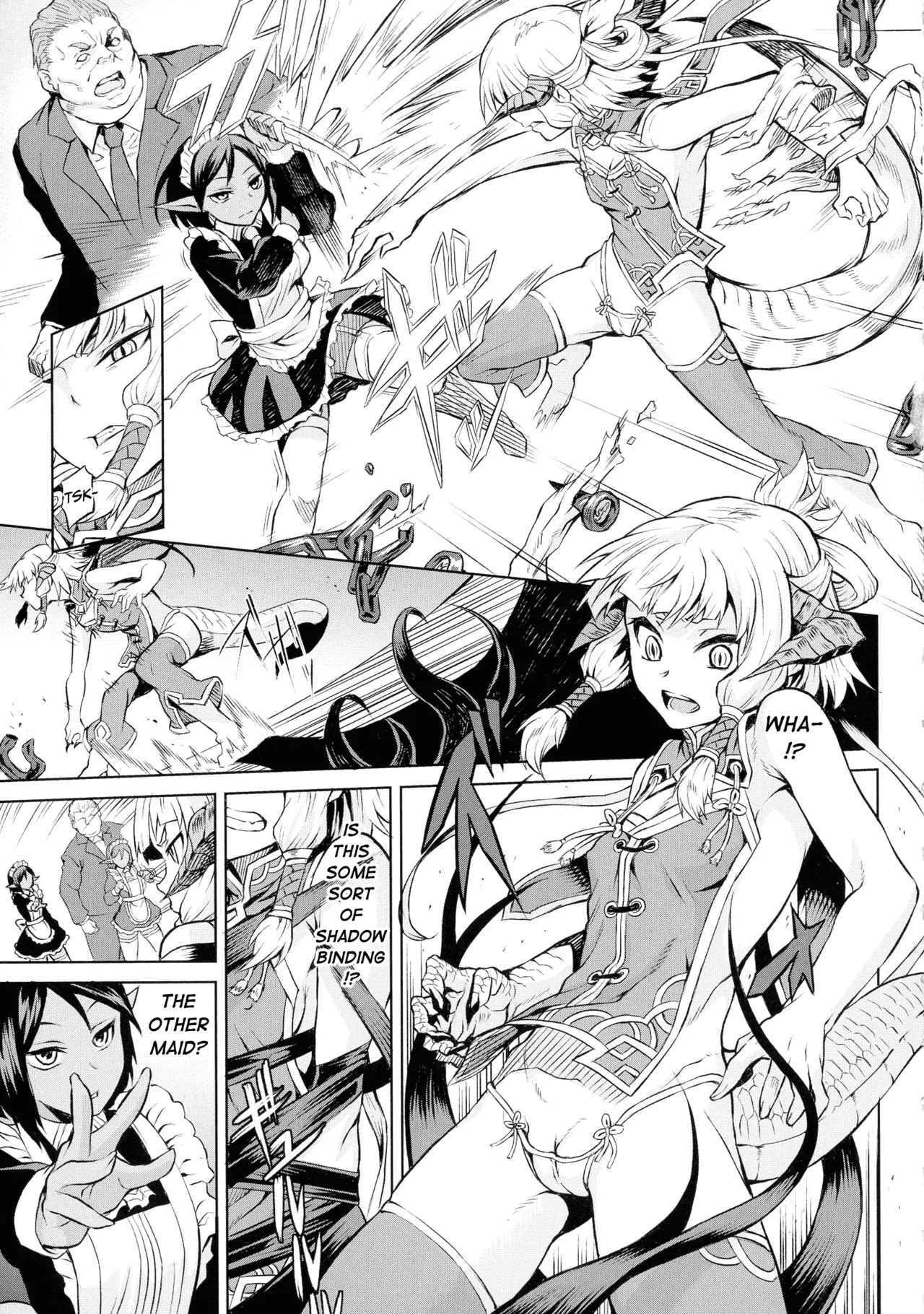A Dragon Girl's Fall Into Lewdness Chapter 1 - page 5