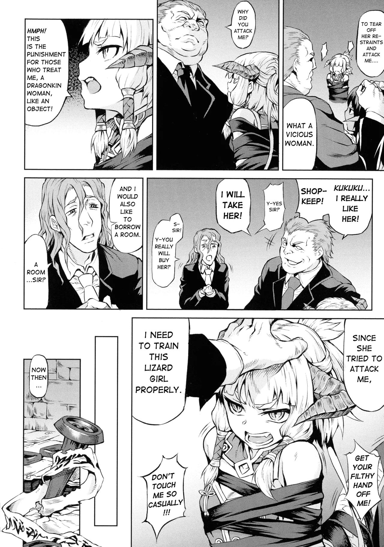 A Dragon Girl's Fall Into Lewdness Chapter 1 - page 6