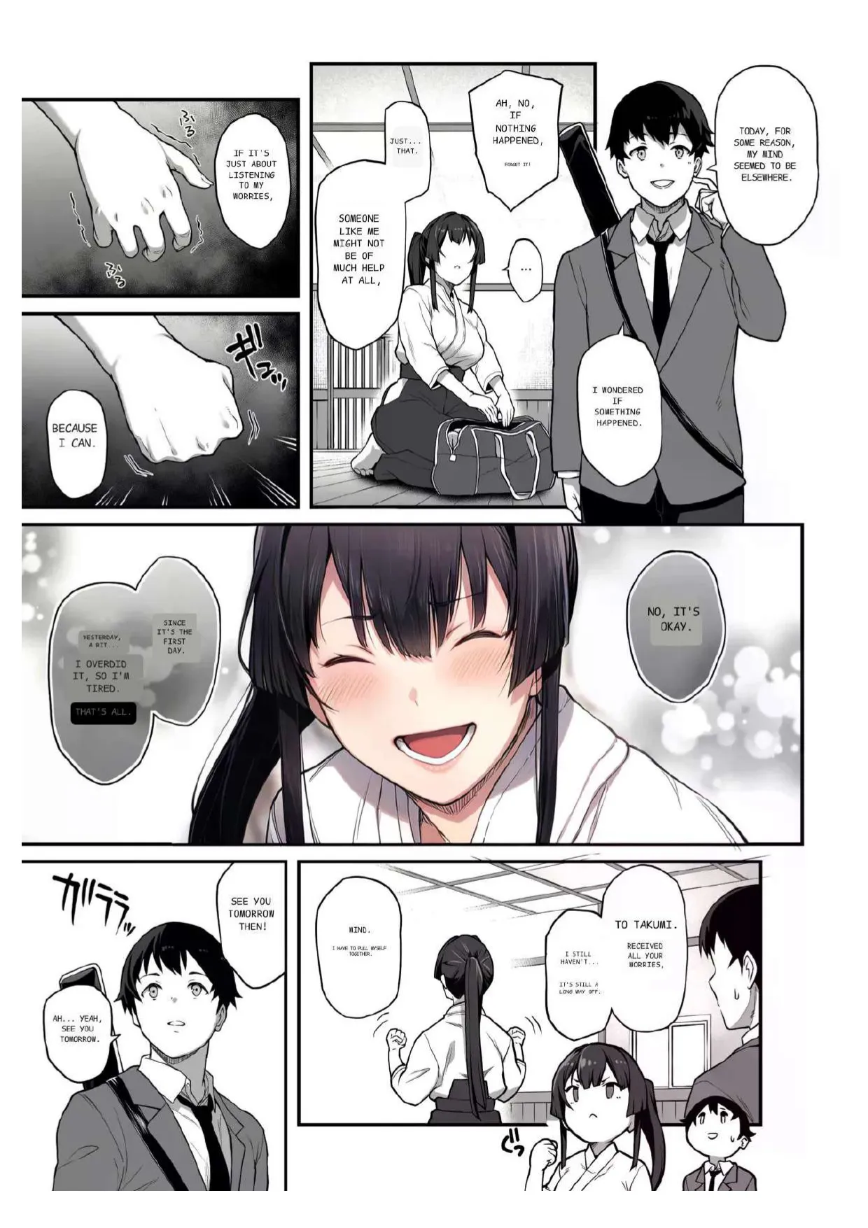 Kendoubu Shushou de Osananajimi no Bijin de Tsuyoi Boku no Kanojo ga, Charao ni Assari Otosareru Wake ga Nai Chapter 1 - page 29