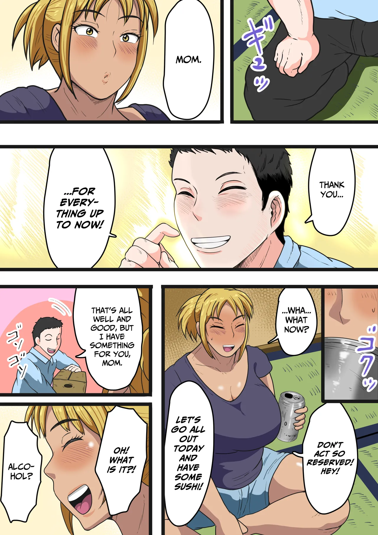 Moto Yan Kaa-chan wa Ore no Onna Chapter 1 - page 56