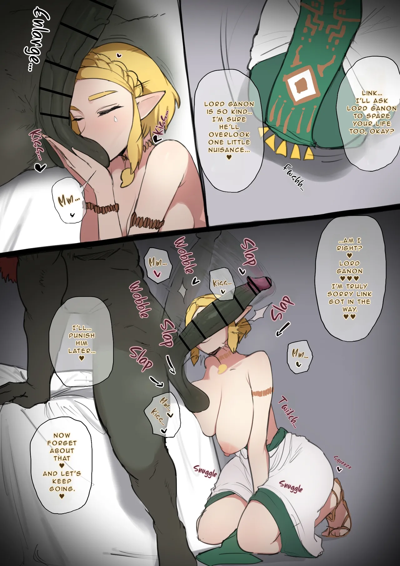 Zelda x Ganon Blowjob Chapter 1 - page 3