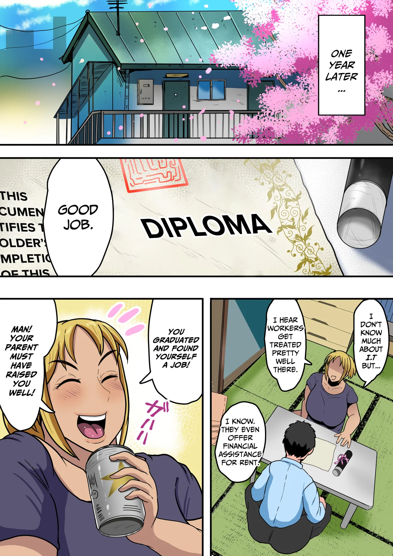 Moto Yan Kaa-chan wa Ore no Onna Chapter 1 - page 55