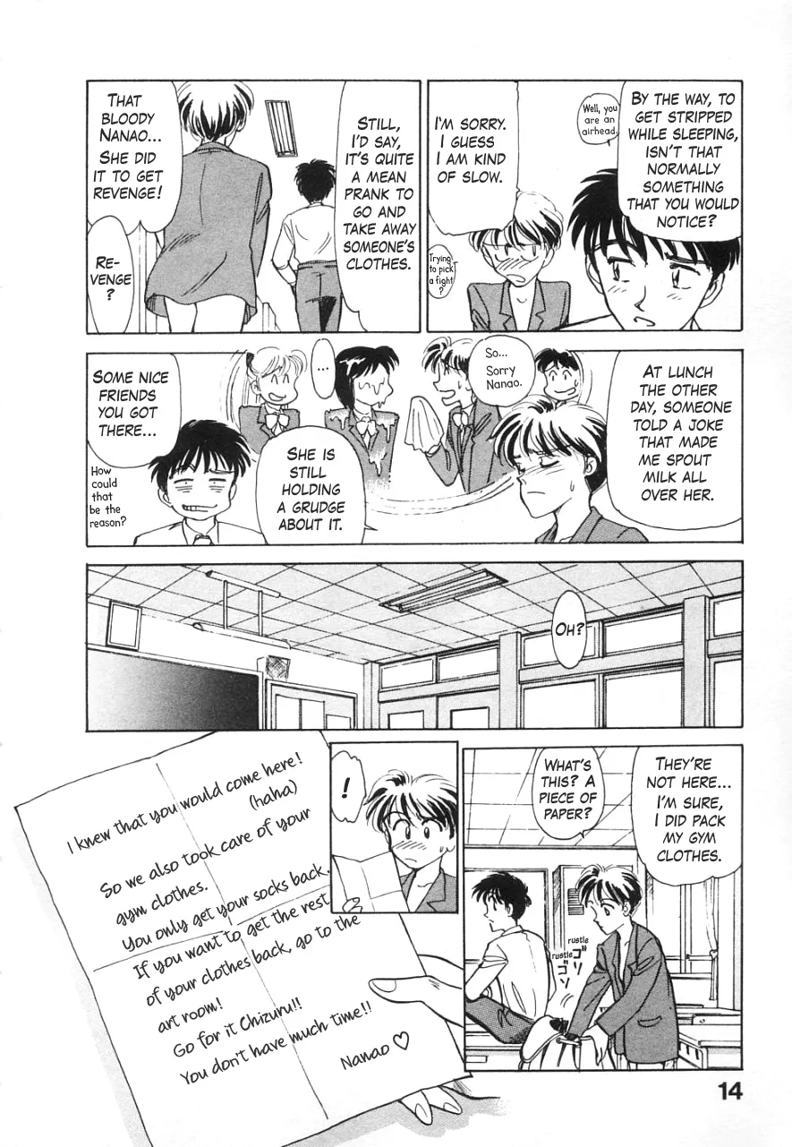 Just to the left from the school infirmary Chapter 1 - page 10