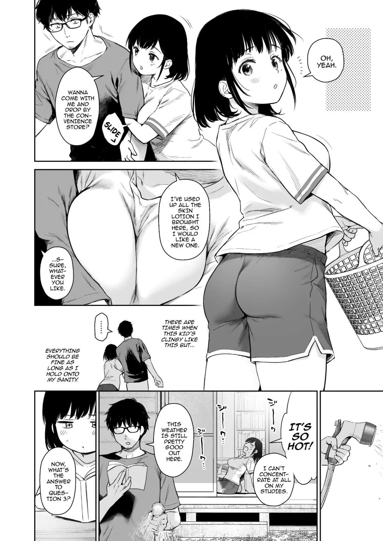 Toaru Natsu, Mei to Futarikiri. - One summer, alone with my niece. Chapter 1 - page 13
