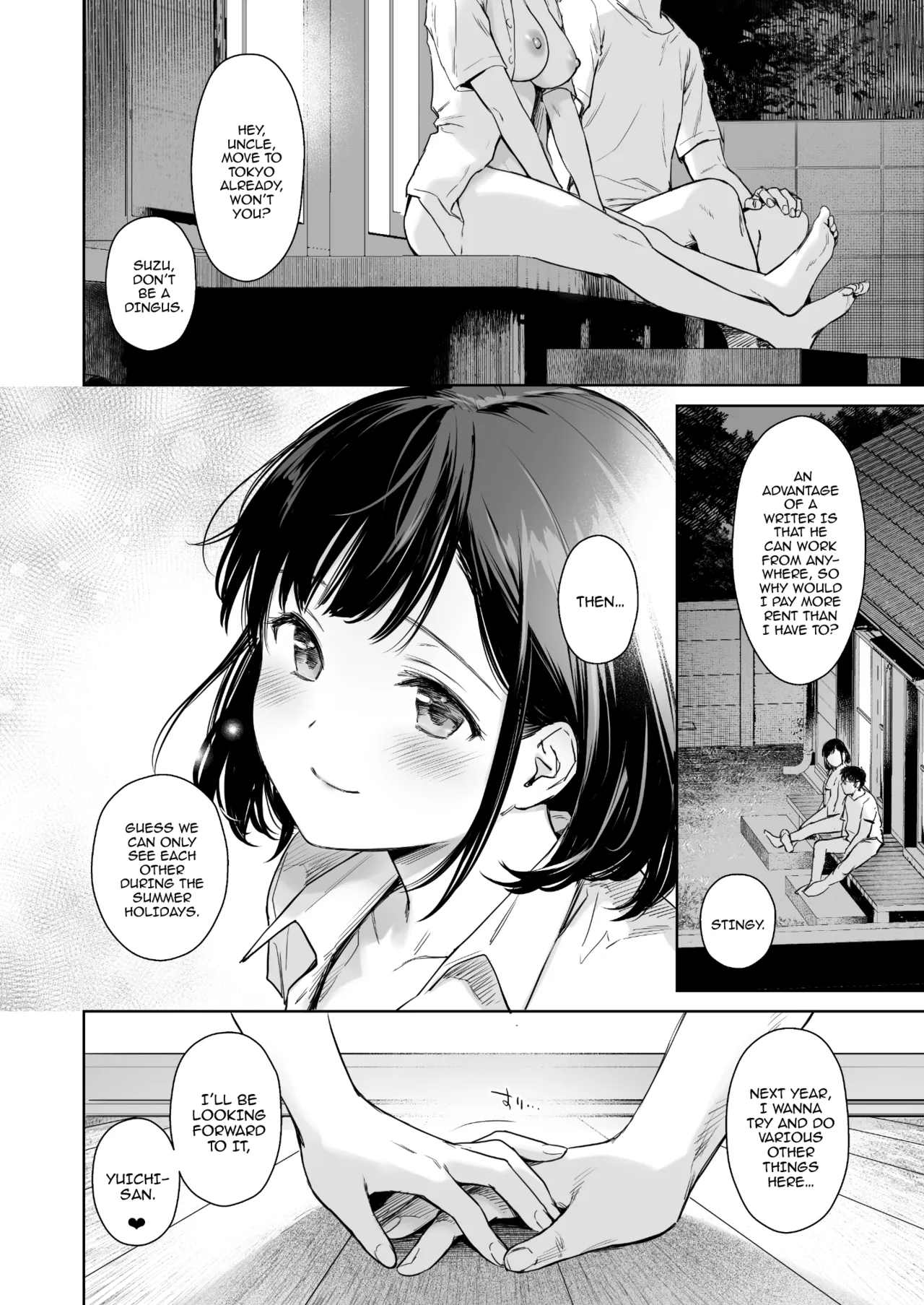 Toaru Natsu, Mei to Futarikiri. - One summer, alone with my niece. Chapter 1 - page 43