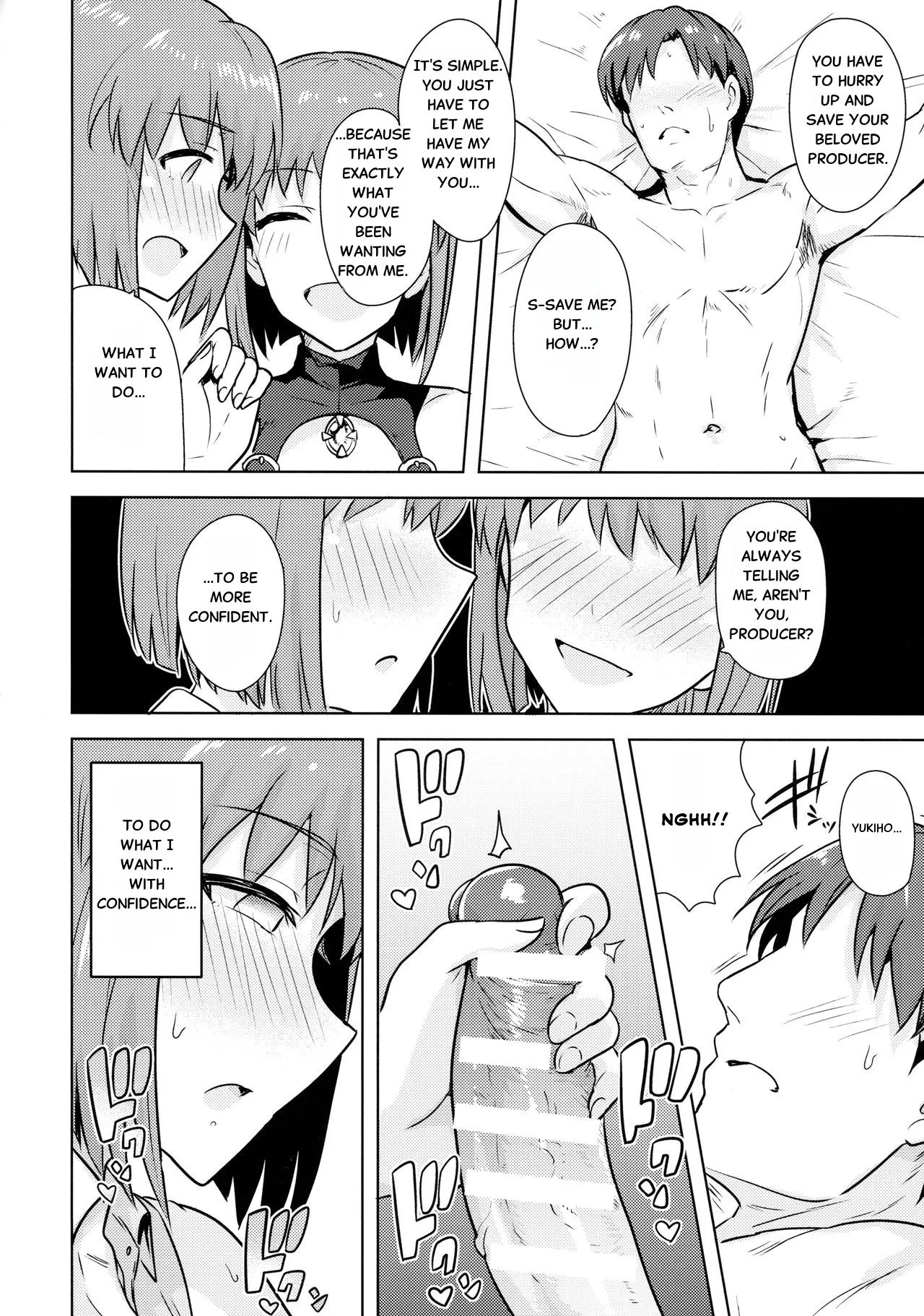 Hagiwara Yukiho no Nijuu Seiai Chapter 1 - page 11