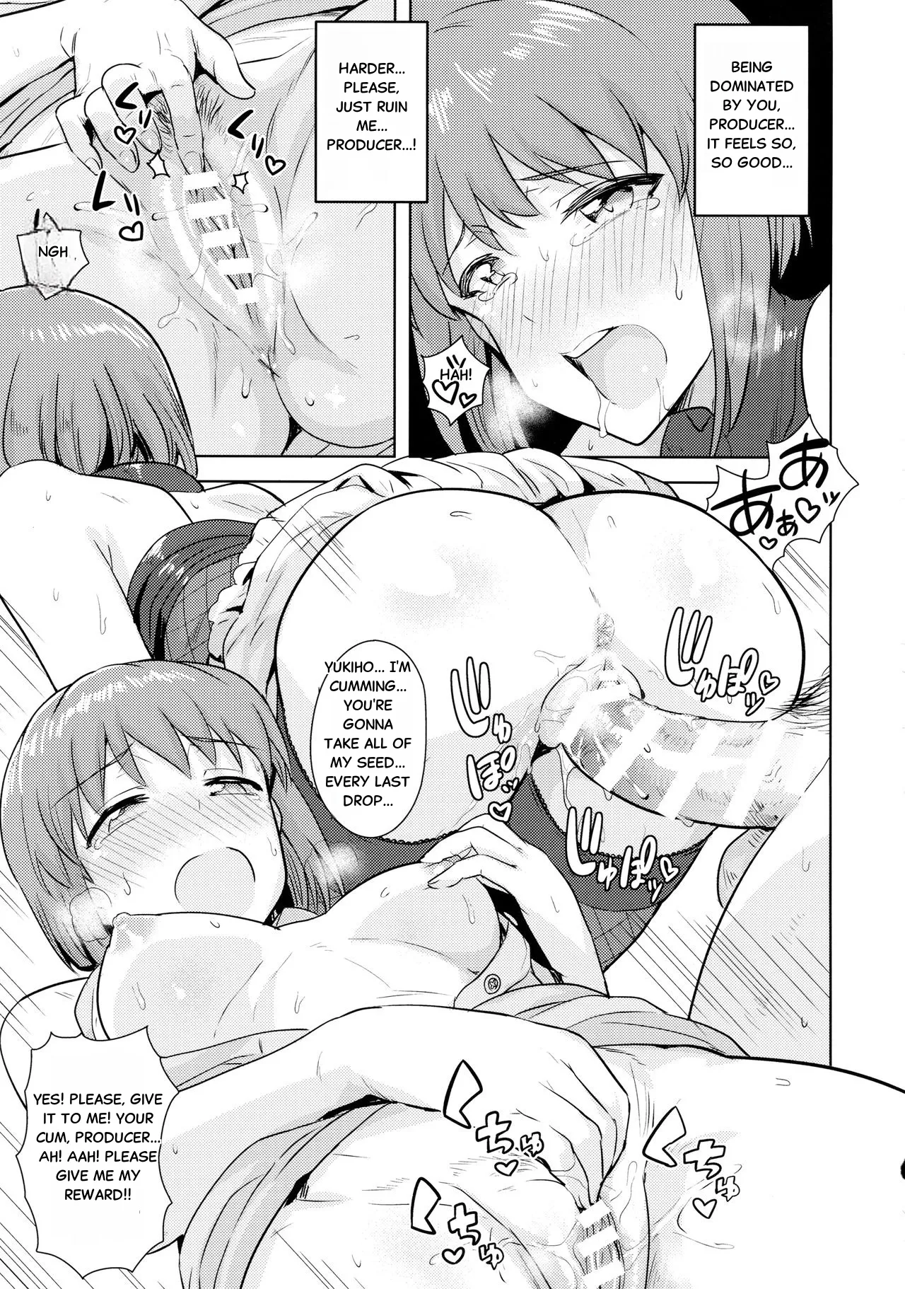 Hagiwara Yukiho no Nijuu Seiai Chapter 1 - page 28