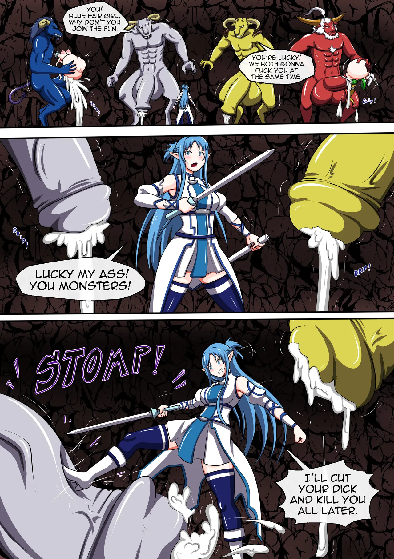 Slut Art Online Chapter 1 - page 11